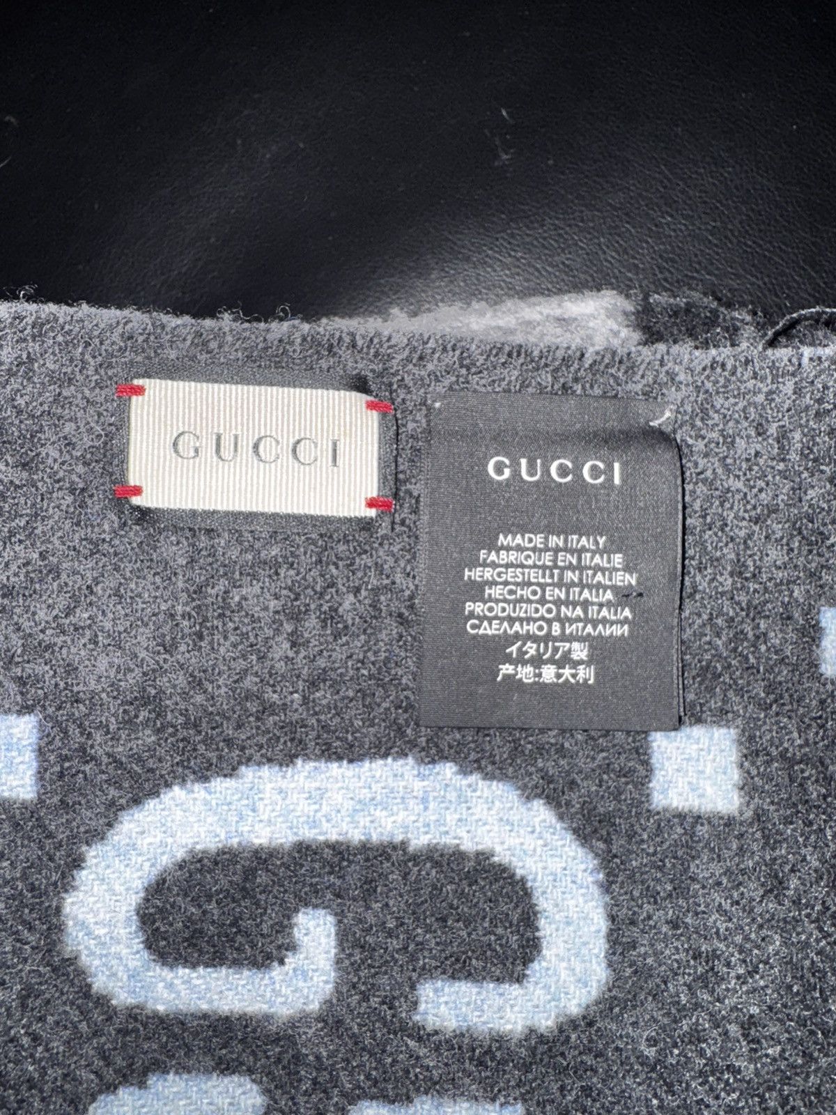 Gucci Gucci GG Monogram Reversible Wool Poncho – Rare Piece Size US M / EU 48-50 / 2 - 7 Thumbnail