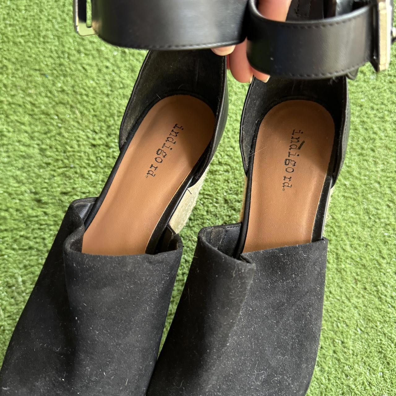Designer Women's Black and Cream Sandal Size US 8 / IT 38 - 3 Thumbnail