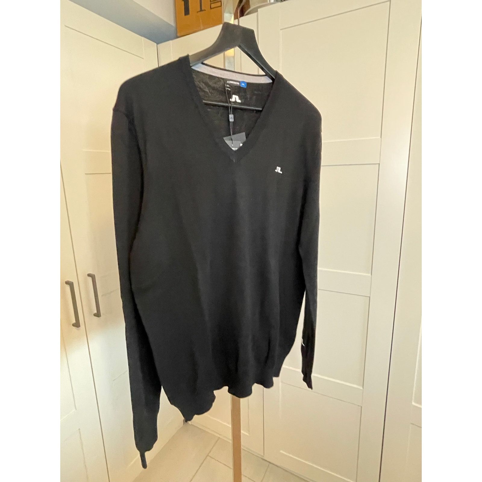 J.Lindeberg NWT: J. Lindberg Lyman Tour Merino V-neck Sweater XXL Size US XXL / EU 58 / 5 - 2 Thumbnail
