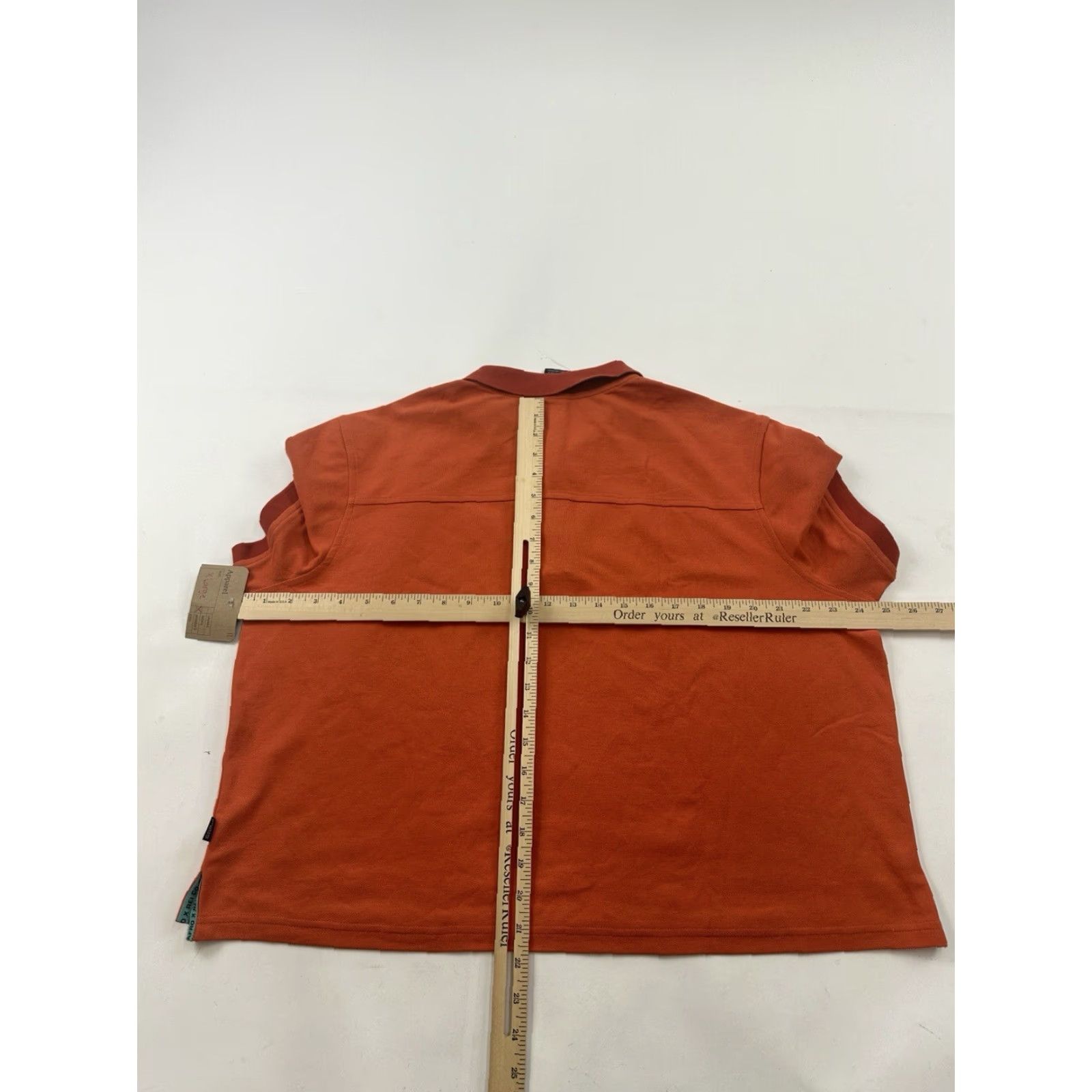 Vintage REI Shirt Womens XL Orange Polo Short Sleeve Cropped Outdoors Co-Op Size XL / US 12-14 / IT 48-50 - 7 Thumbnail