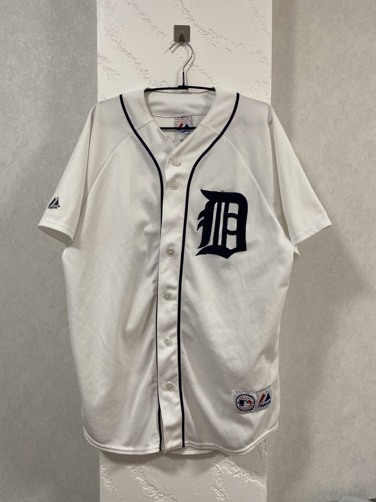 MLB Hanshin Tigers Baseball Jersey Senichi Hoshino 77 | Grailed