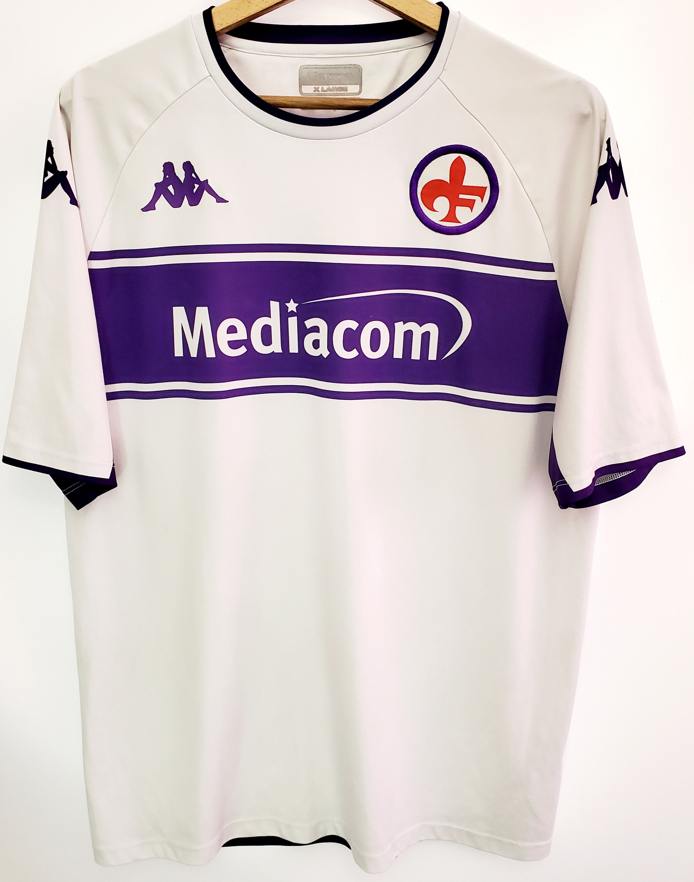 Kappa FIORENTINA 2021-22 AWAY Kapp soccer jersey size L Size US L / EU 52-54 / 3 - 1 Thumbnail