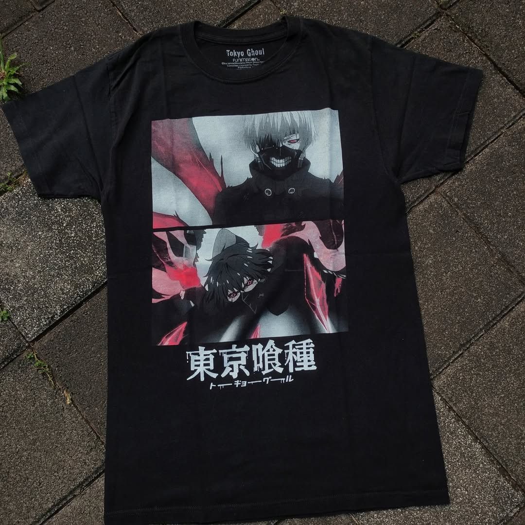 Anime Tokyo Ghoul Kaneki Anime Tee Size US S / EU 44-46 / 1 - 2 Thumbnail