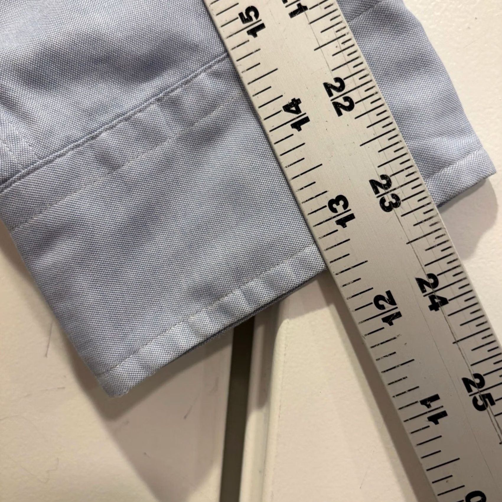 Ralph Lauren Ralph Lauren Mens Light Blue Pinpoint Oxford Button Down Shirt 16-33 Size US L / EU 52-54 / 3 - 4 Thumbnail