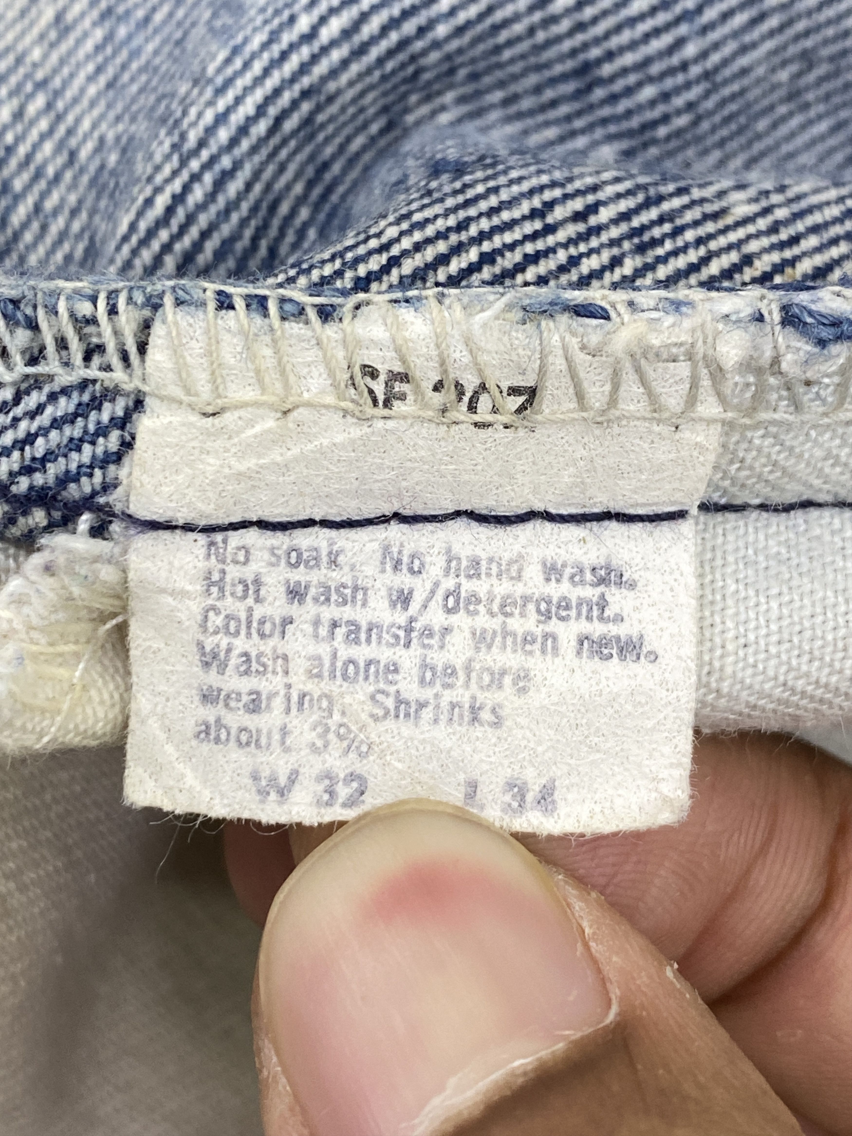 Levi's Vintage 80s Levis 519 Orange Tab Flared Denim DP2737 Size US 31 - 7 Thumbnail