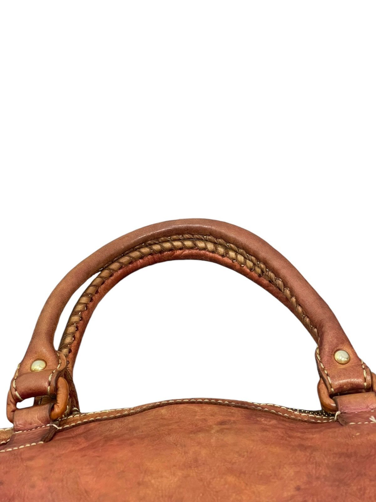 Japanese Brand Full Leather Robita Japan Tote Bag 5🟩 Size ONE SIZE - 17 Thumbnail