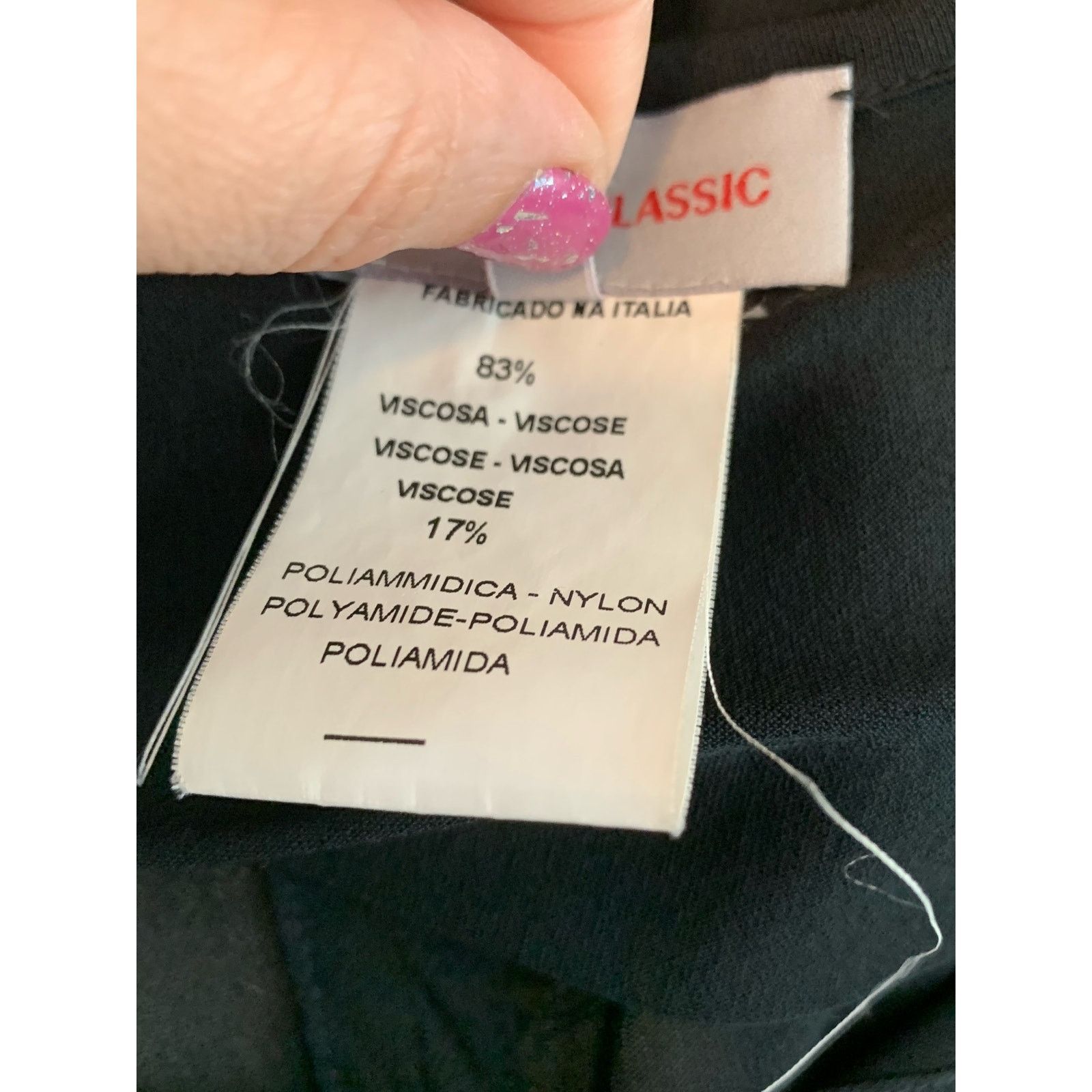 Versace Versace black v neck sleeveless sheer blouse size 44 -US 8 Size M / US 6-8 / IT 42-44 - 3 Thumbnail