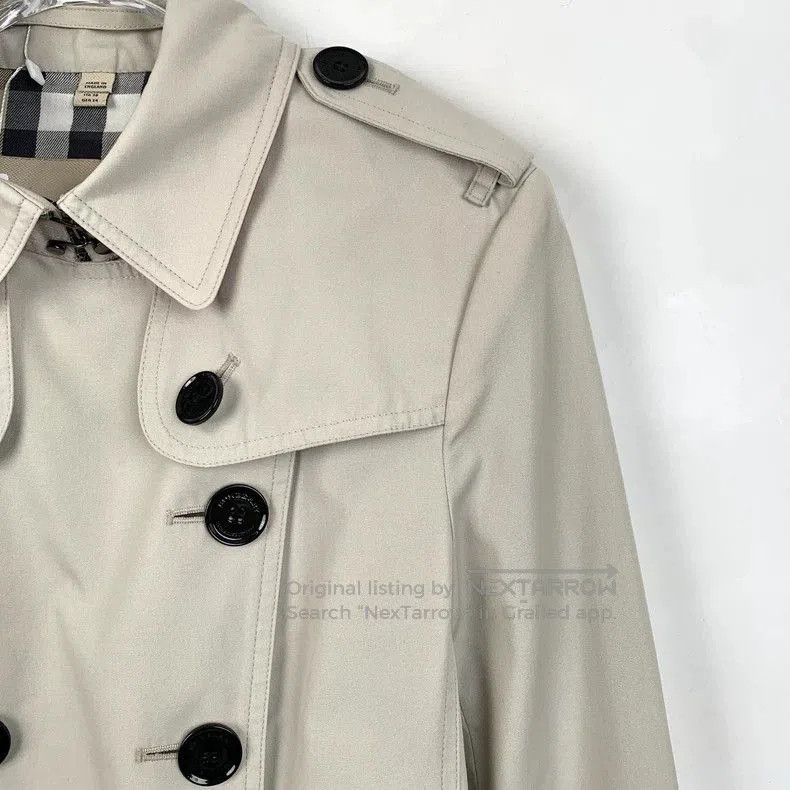 Burberry Burberry Beige Trench Coat With Belt. Size US XXS / EU 40 - 3 Thumbnail