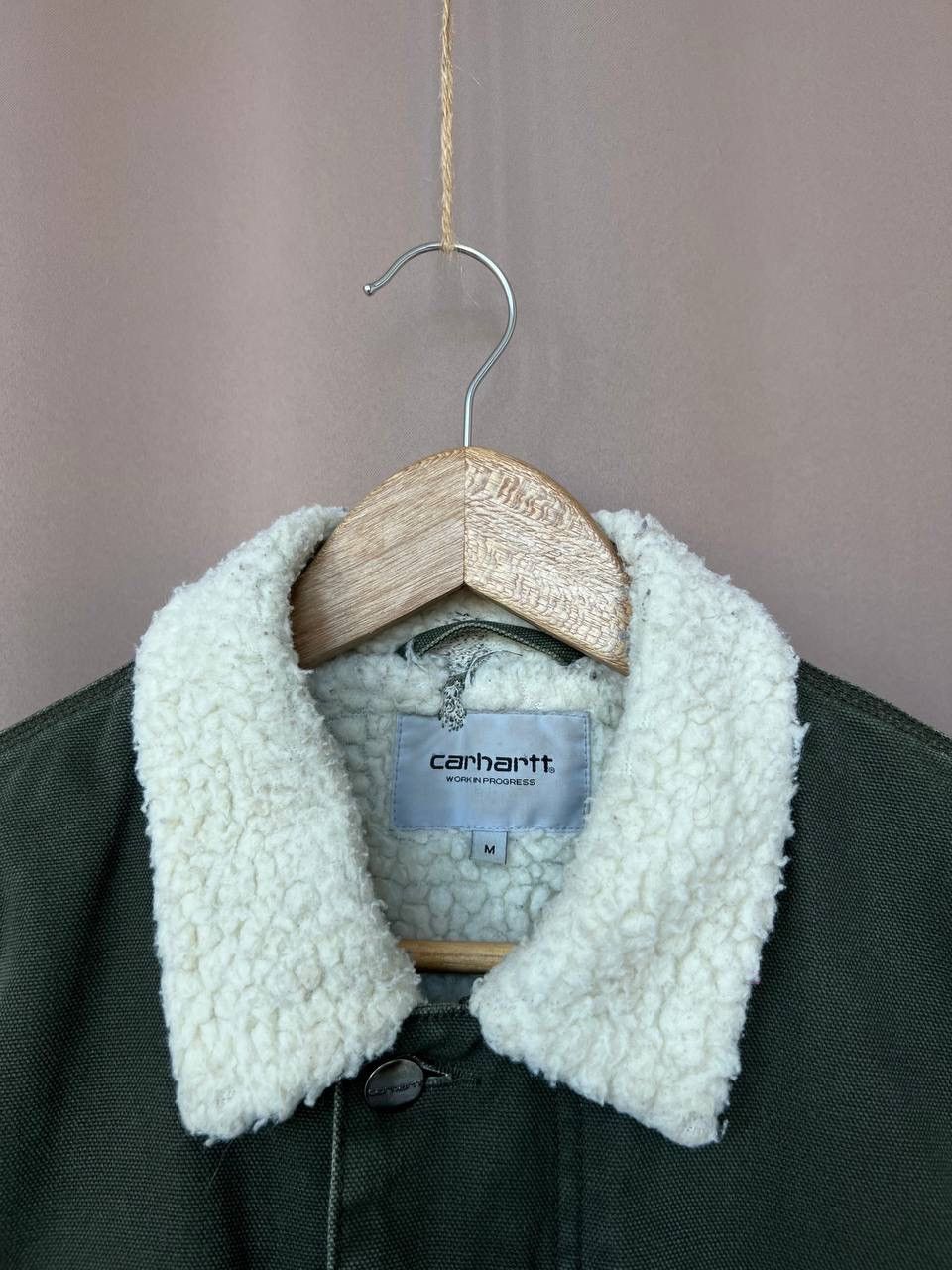 Carhartt Carhartt Men's Denim Fairmount Coat Sherpa Lined Size M Size US M / EU 48-50 / 2 - 11 Thumbnail