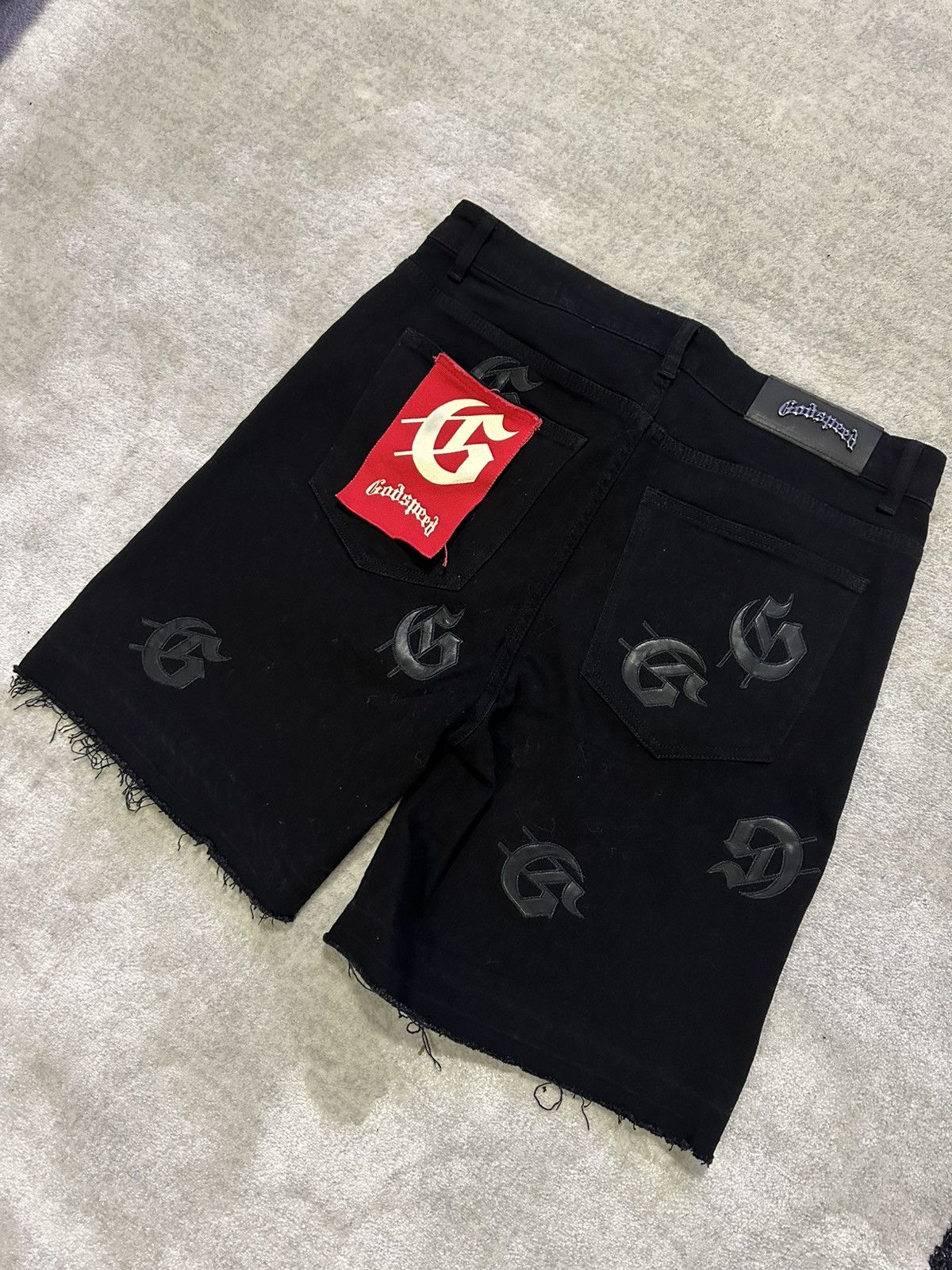 Godspeed Black Shorts (Jorts)