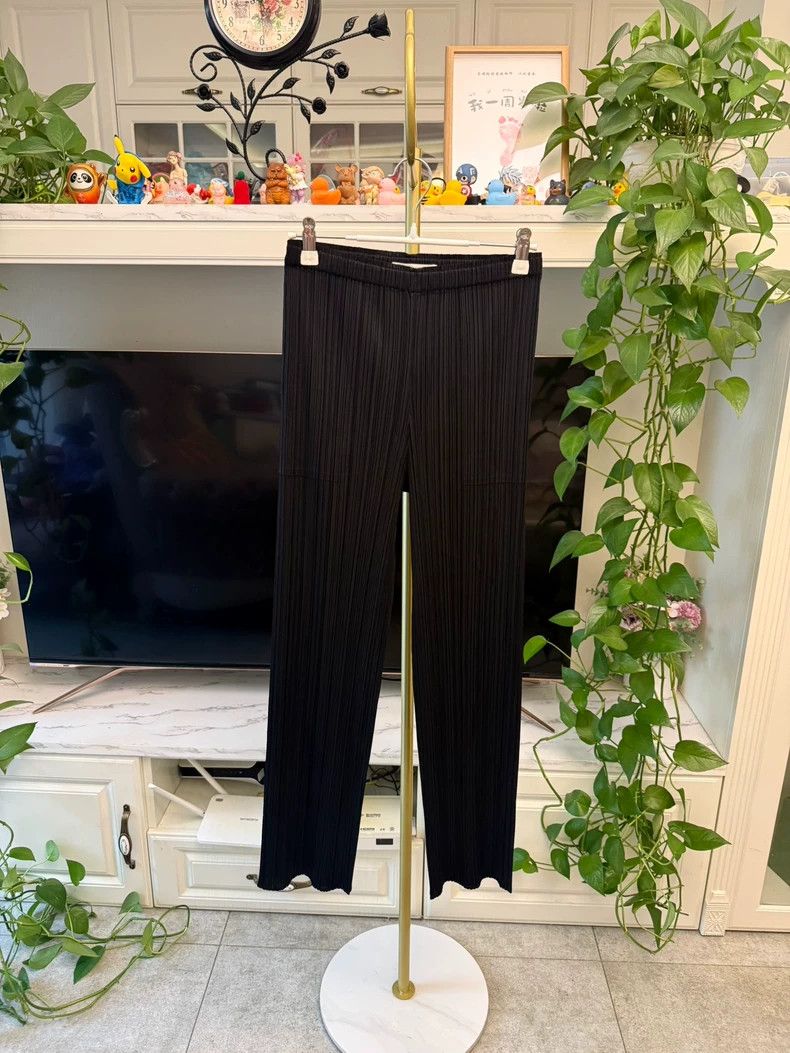 Issey Miyake Issey Miyake PP Straight Leg Pants JF111 - dmc Size US 30 / EU 46 - 1 Thumbnail