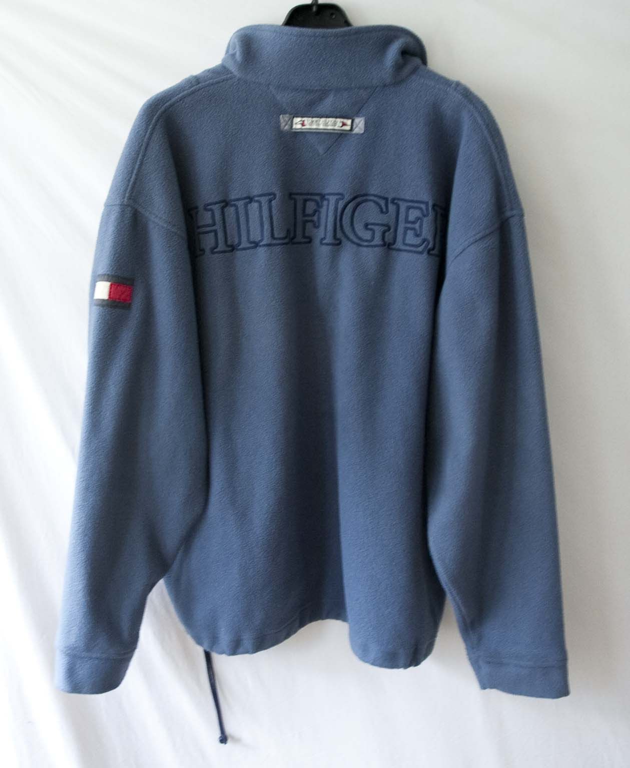 Tommy Hilfiger × Vintage Tommy Hilfiger Vintage Jacket Fleece Spell Out Size L Size US L / EU 52-54 / 3 - 1 Thumbnail