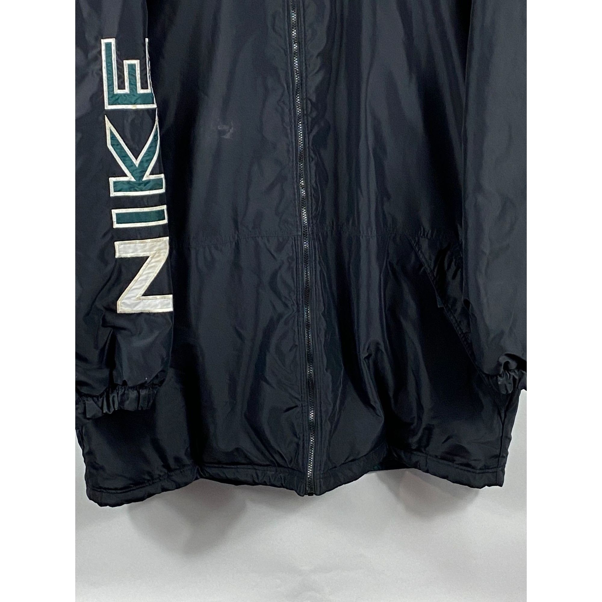 Nike Vintage Nike Reversible Polyester Fill Puffer Jacket Black/G Size US XXL / EU 58 / 5 - 9 Thumbnail