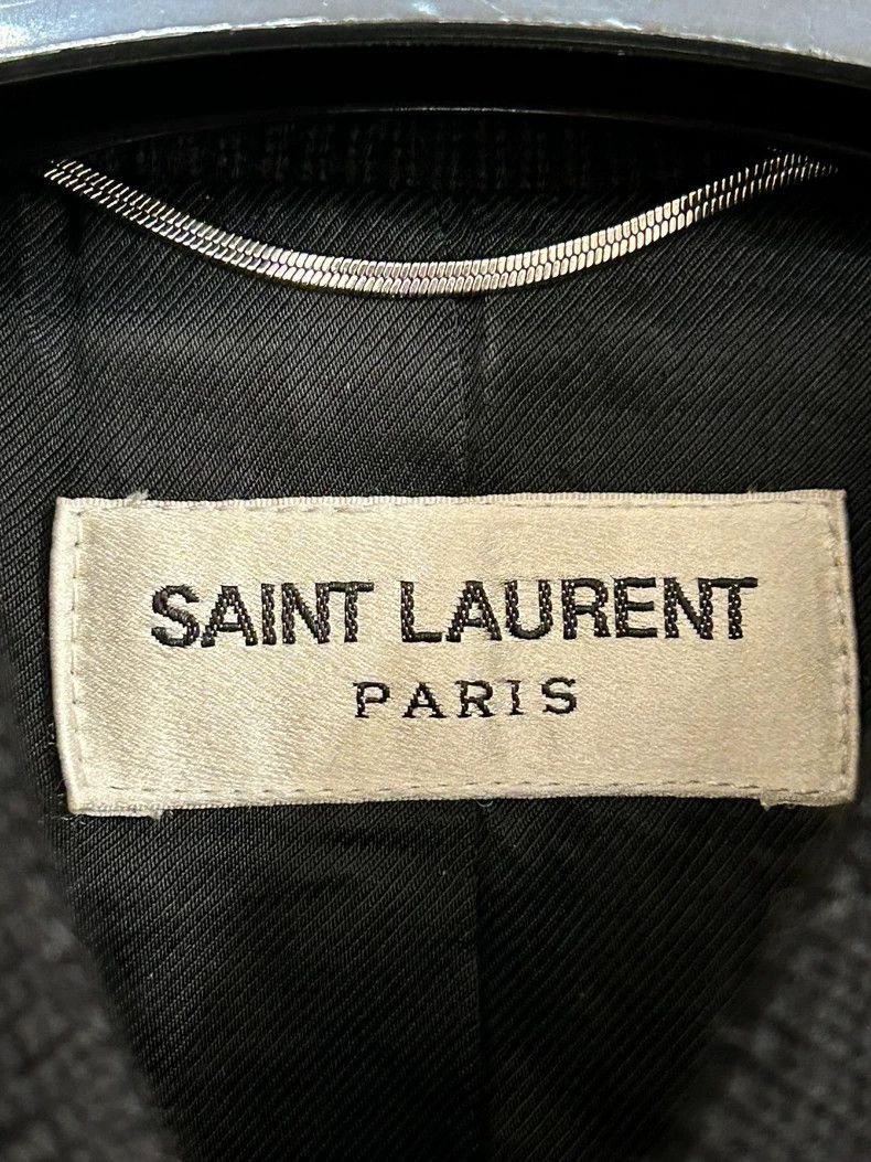 Saint Laurent Paris saint Laurent paris14fw autumn and winter black and white Size US L / EU 52-54 / 3 - 2 Thumbnail