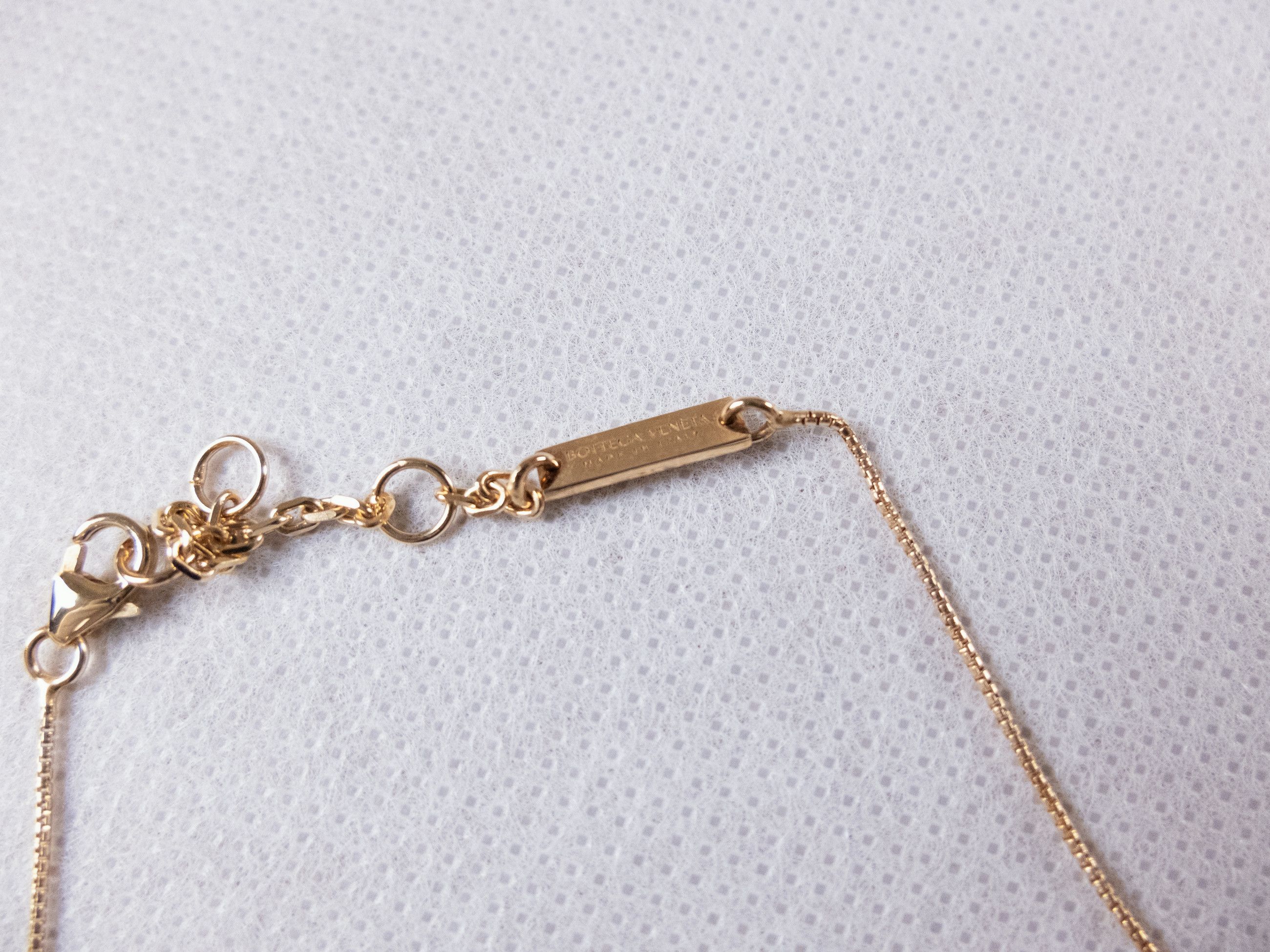 Bottega Veneta BOTTEGA VENETA heart gold plated Sterling silver necklace q Size ONE SIZE - 7 Thumbnail