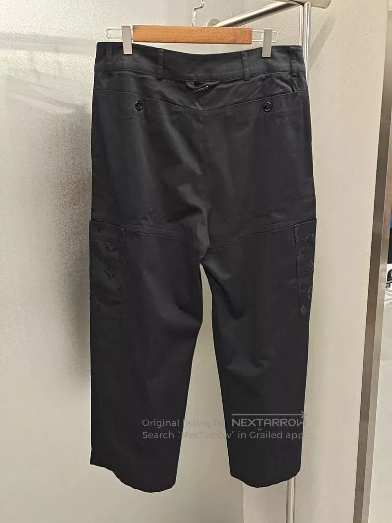 Louis Vuitton LV Monogram Flocked Casual Pants. Size US 34 / EU 50 - 2 Thumbnail