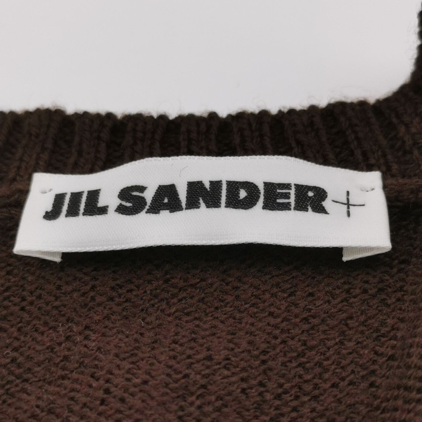 Jil Sander JIL SANDER JIL SANDER Wool Solid Color Round Neck Sweater Size US L / EU 52-54 / 3 - 4 Thumbnail
