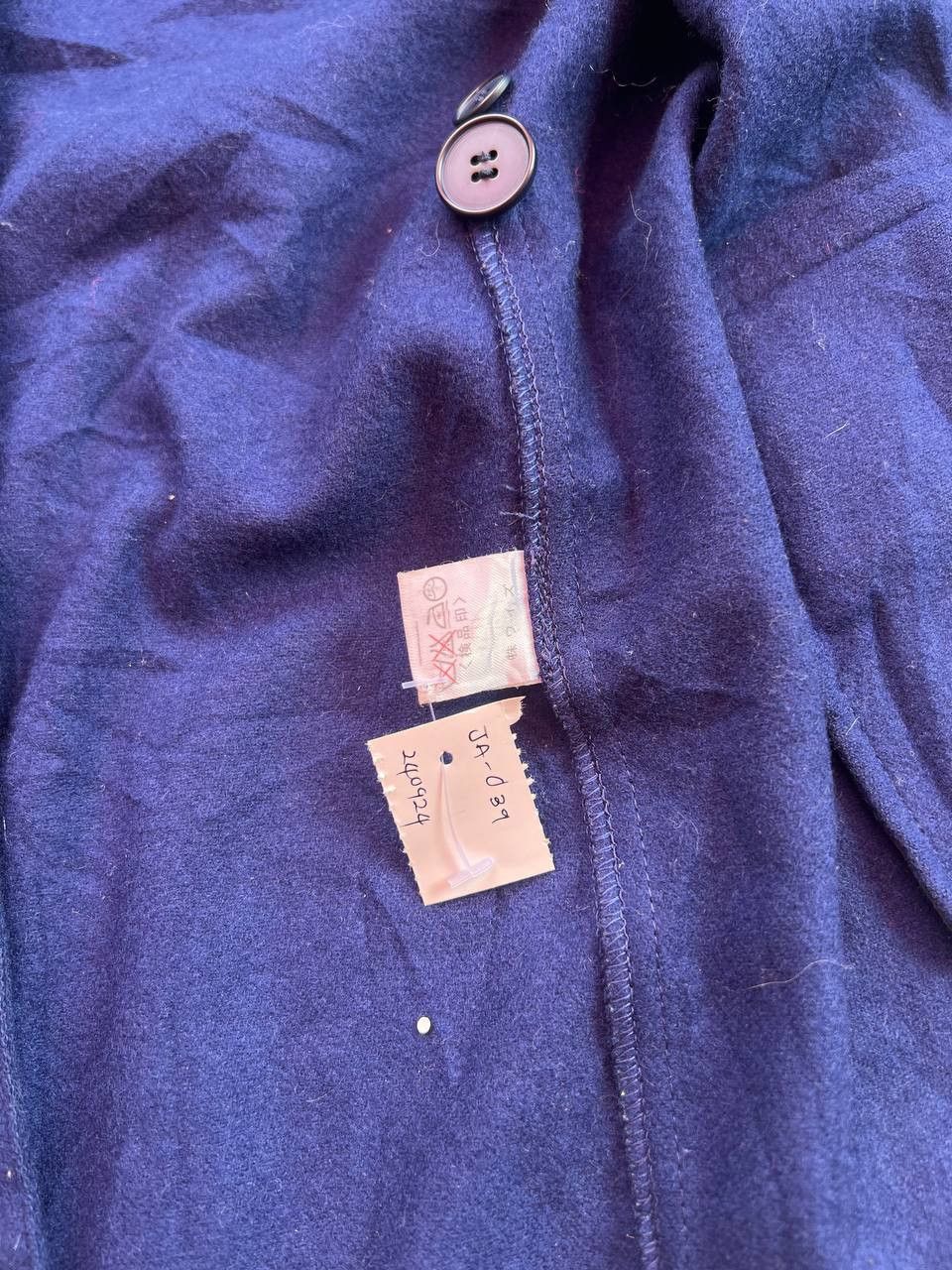 Y's Vintage Y's Yohji Yamamoto indigo blazer Size 38R - 5 Thumbnail