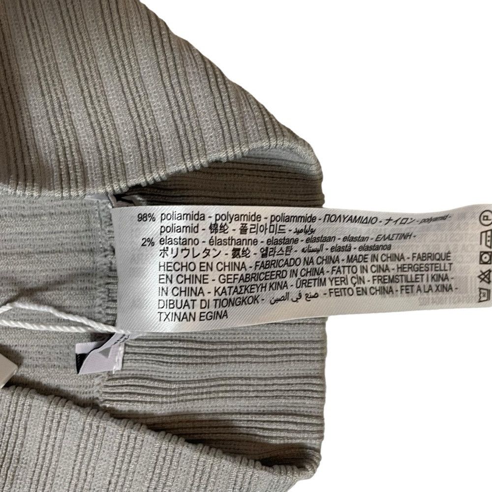 Zara NWT New ZARA Grey Seamless Ribbed Leggings Size M/L Size 34" / US 12 / IT 48 - 2 Thumbnail