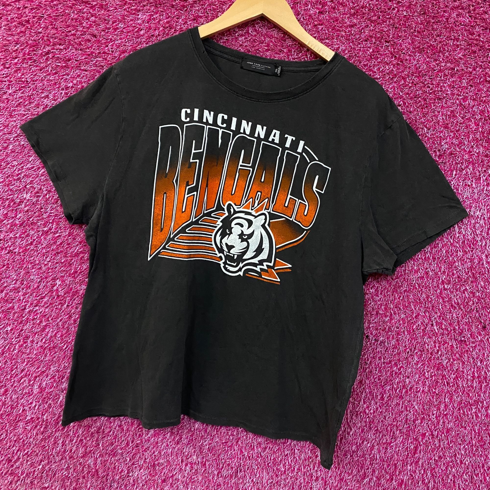 Junk Food Junk Food Clothing NFL Cincinnati Bengals Chrome Retro Style Size XXL / US 16-18 / IT 52-54 - 2 Thumbnail