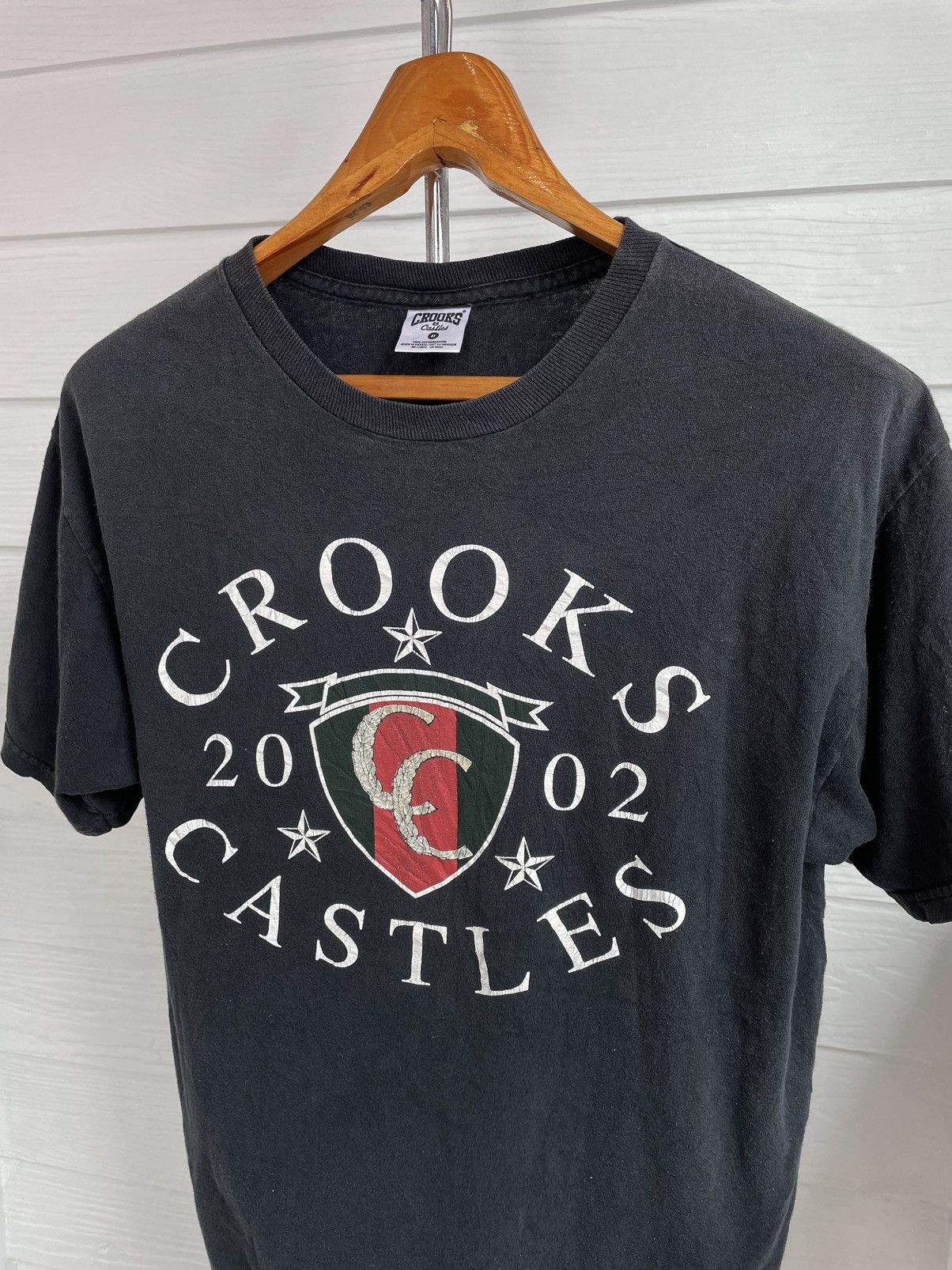 Crooks & Castles × Vintage VINTAGE CROOKS & CASTLES T-SHIRT Size US M / EU 48-50 / 2 - 2 Thumbnail