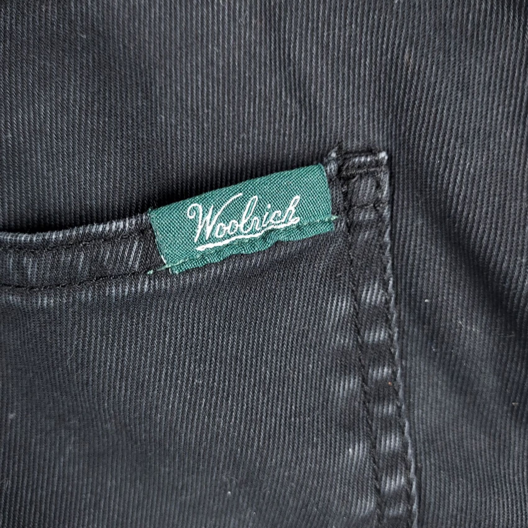 Vintage Woolrich Woolen Mills Men’s Chino Pants 36x30 Black Cotton Casual Work Trouser Size US 36 / EU 52 - 7 Thumbnail