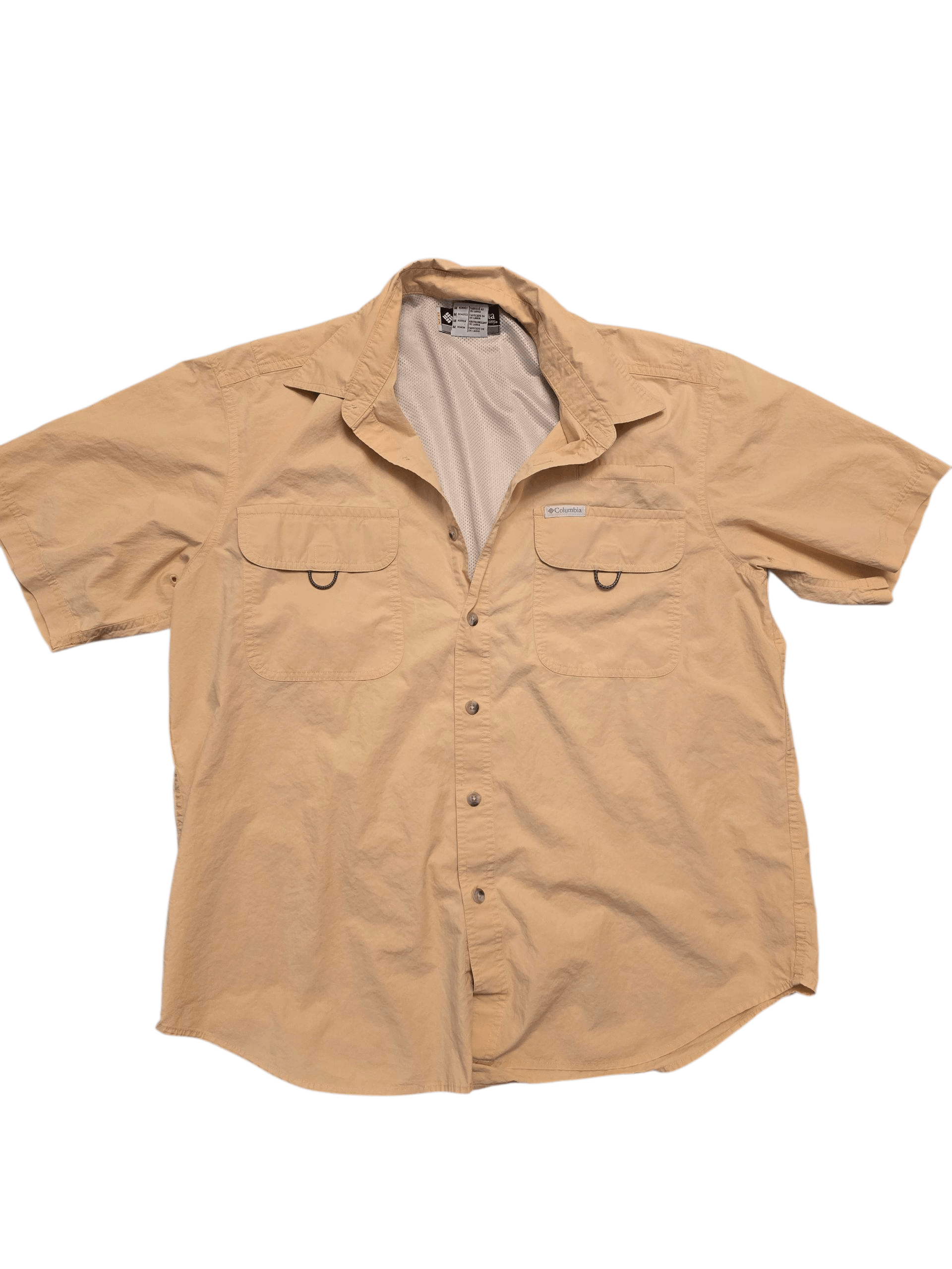 Columbia Columbia Sportwear Men's Yellow Fishing Shirt Medium Size US M / EU 48-50 / 2 - 1 Thumbnail