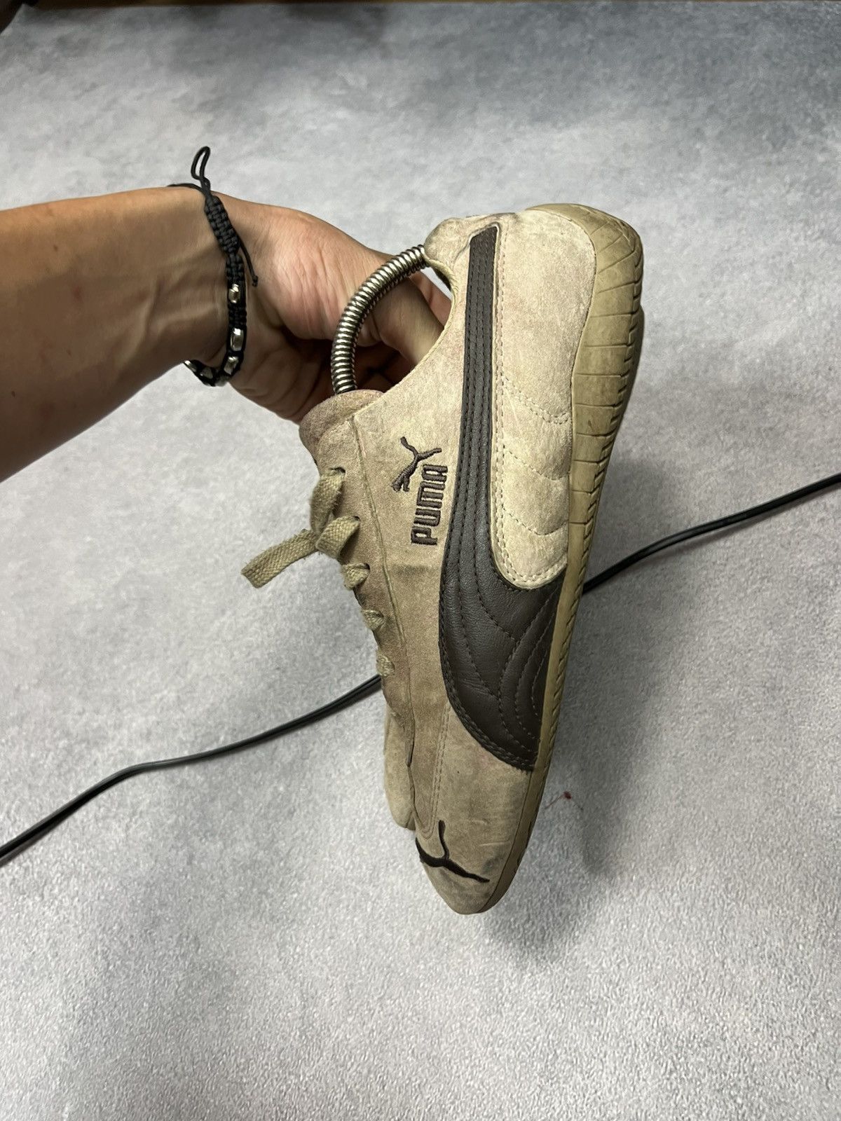 Puma Vintage Puma Speedcat Sparco OG Sneakers Khaki Japan Style Size US 7 / EU 40 - 10 Thumbnail