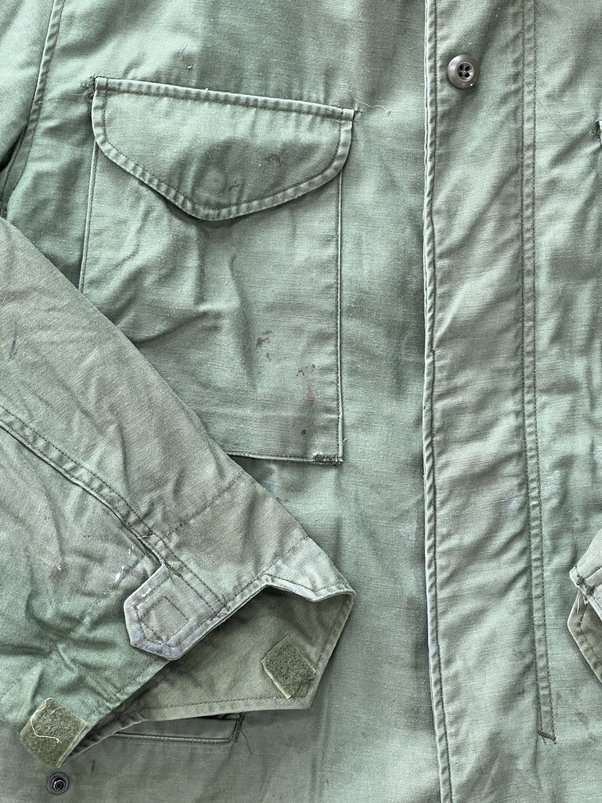 Vintage Vintage Army RainCoat Multi Pocket Jacket Green Size US M / EU 48-50 / 2 - 5 Thumbnail
