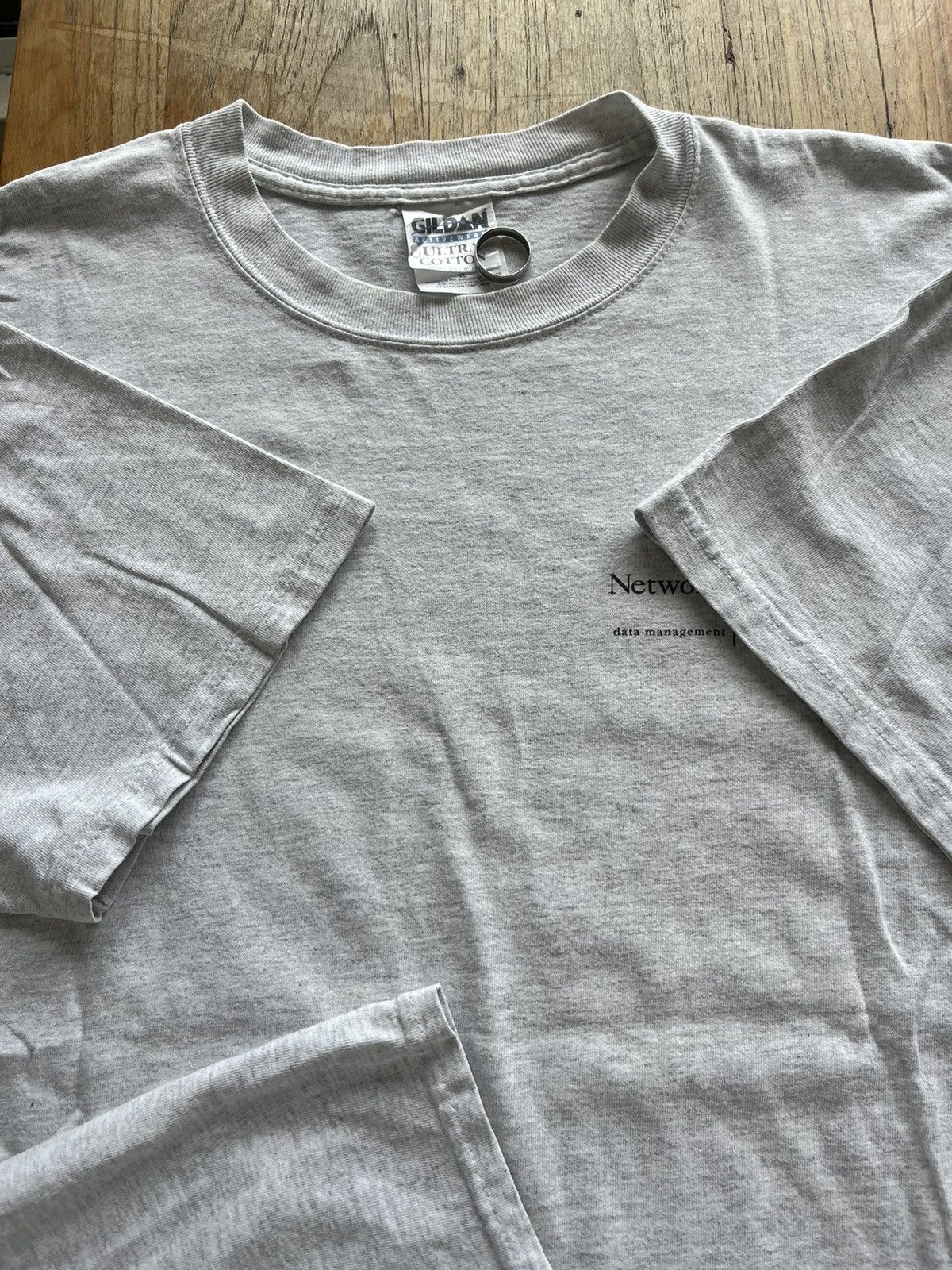 Vintage Vintage Network Appliance data management Ads promo shirt Size US XL / EU 56 / 4 - 7 Thumbnail