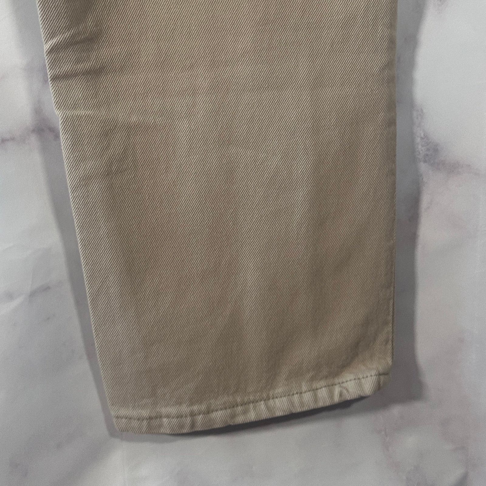 Levi's Vintage 501 Beige Denim Size US 36 / EU 52 - 3 Thumbnail