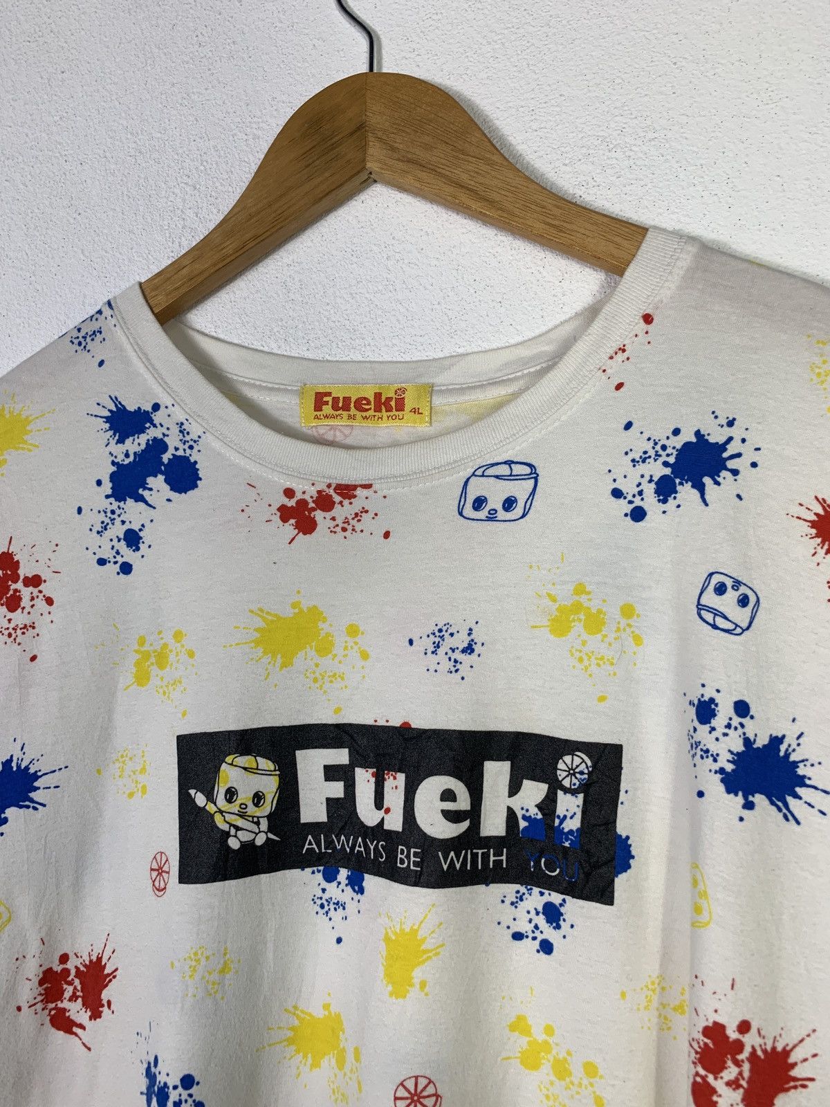 Designer × Vintage Vintage Fuenki Tshirt full print Size US XXL / EU 58 / 5 - 6 Thumbnail