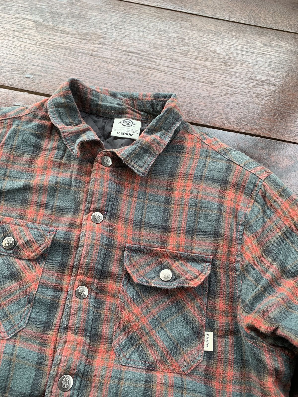 Dickies Dickies quilted puff lining tartan work jacket Size US M / EU 48-50 / 2 - 4 Thumbnail