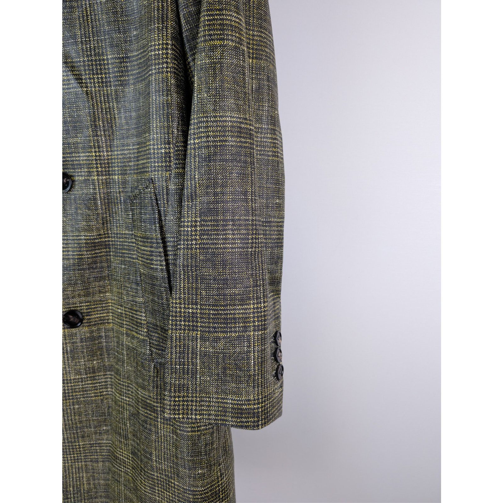 Bottega Veneta o1rshd1 double-breasted Printed Leather Pow Coat Multicolor Size US M / EU 48-50 / 2 - 7 Thumbnail