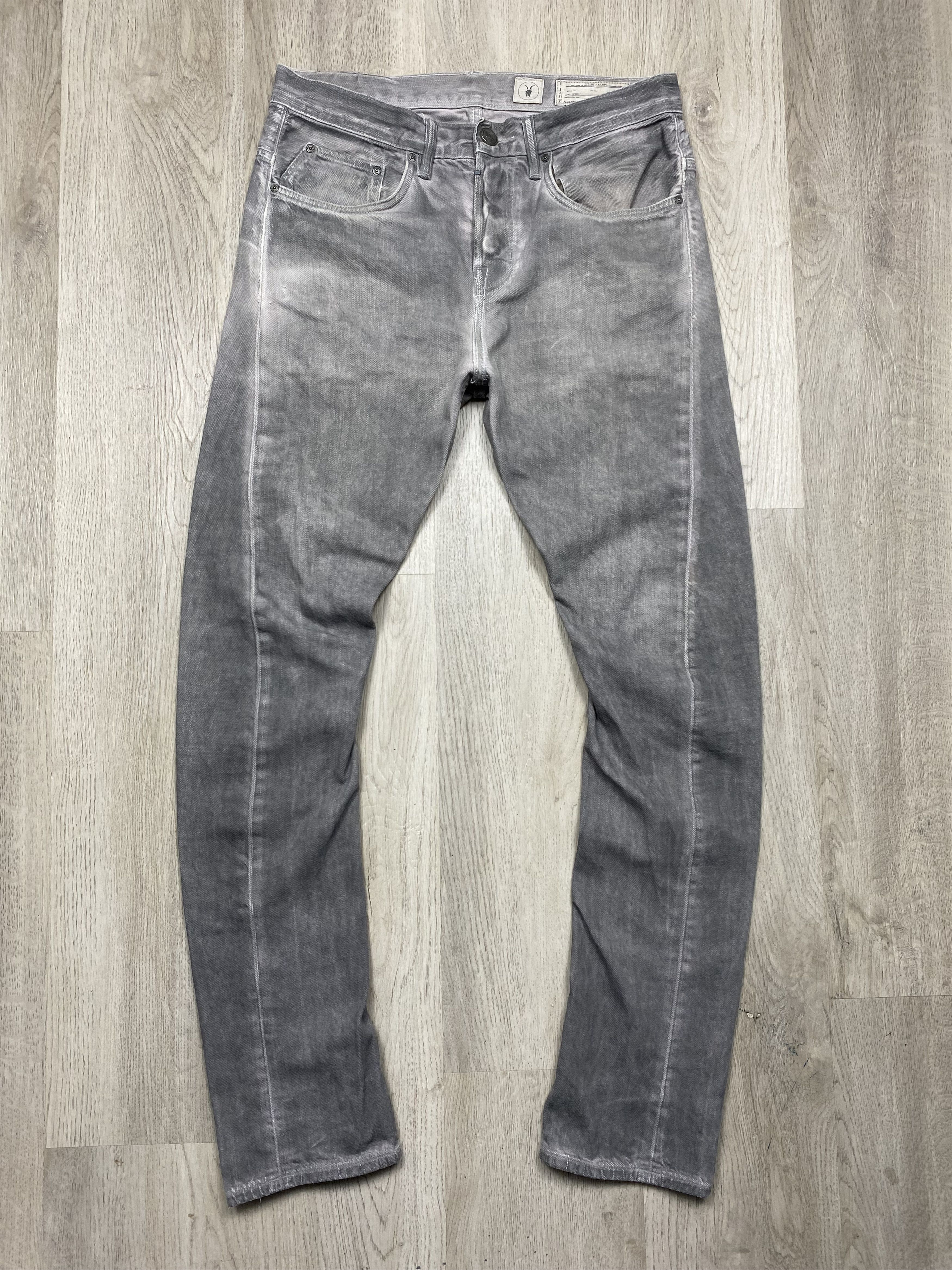 Allsaints Allsaints Mens Tumble Skinny Runner Denim Pants Jeans Size US 28 / EU 44 - 4 Thumbnail