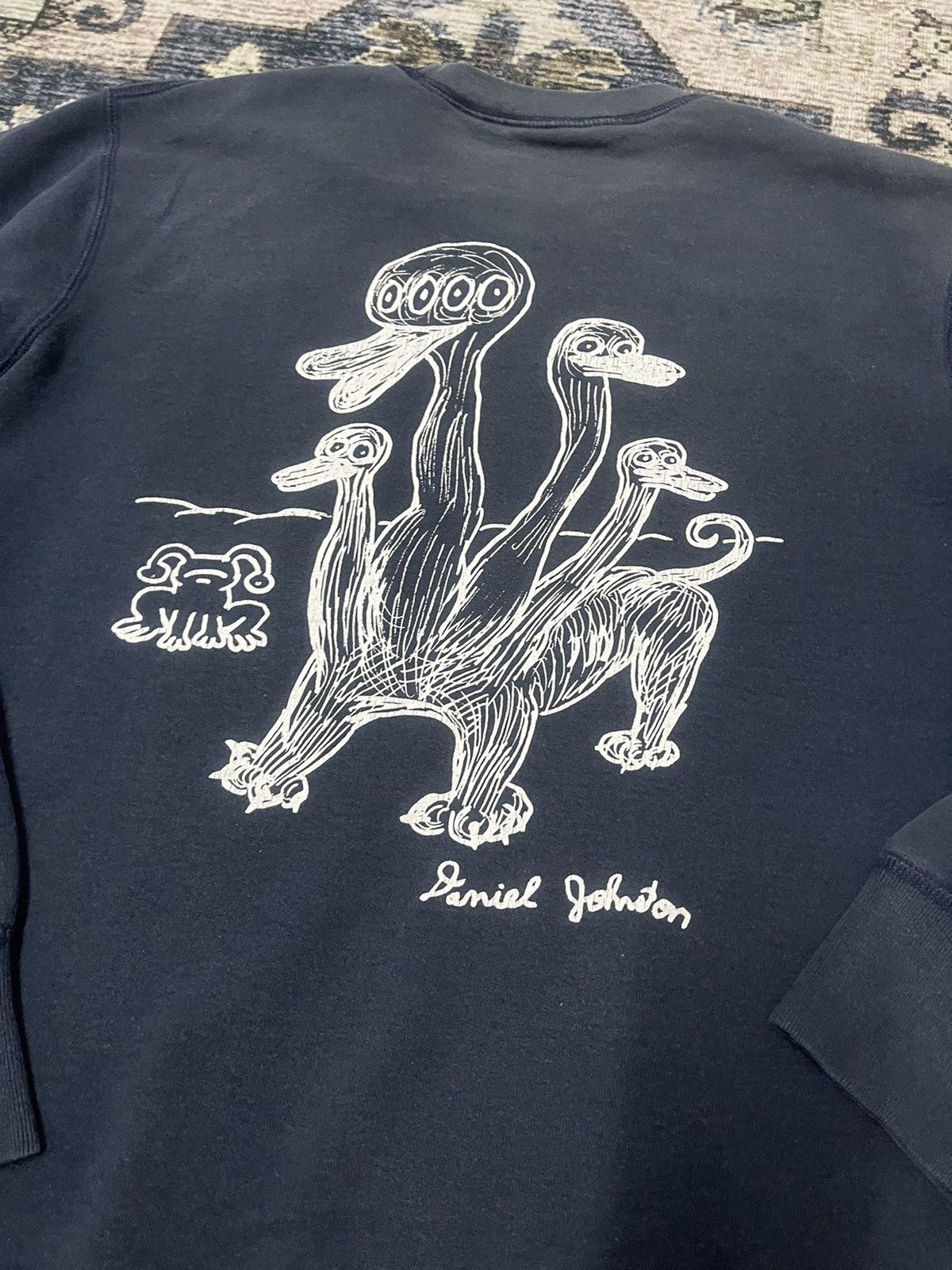 Supreme 🔥HOT🔥SS15 SUPREME DANIEL JOHNSTON CREWNECK VERY RARE Size US M / EU 48-50 / 2 - 10 Thumbnail