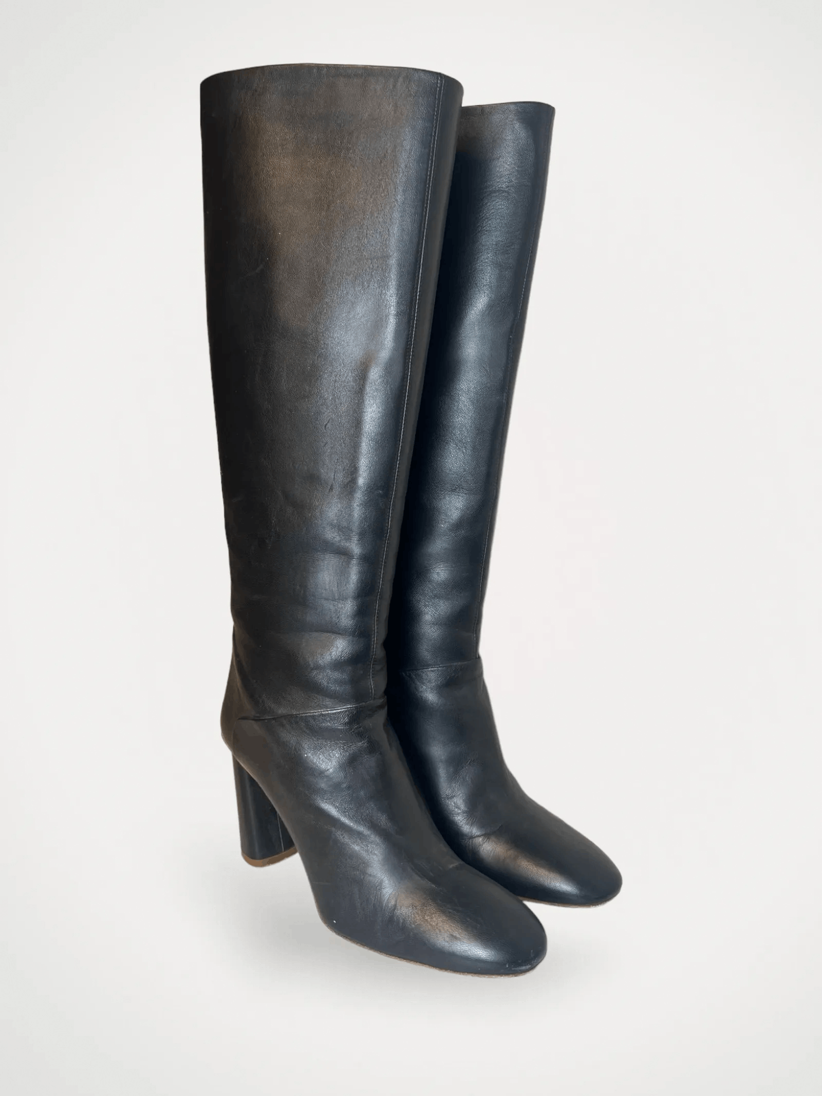 image of Acne Studios x Chloe Boots in Black, Women's (Size 11)