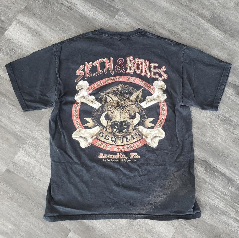 Gildan Black Skin & Bones Short Sleeve Size US L / EU 52-54 / 3 - 2 Thumbnail
