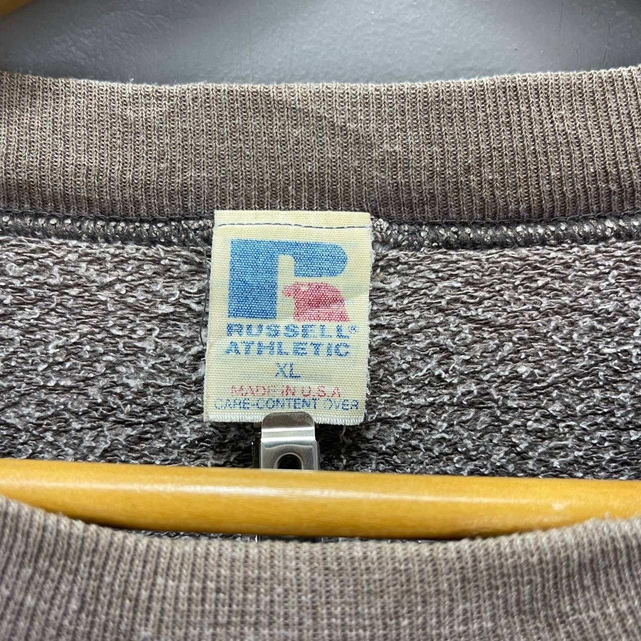 Russell Athletic 90s Vintage RUSSELL ATHLETIC Faded Sweatshirt #2620/AA Size US XL / EU 56 / 4 - 5 Thumbnail