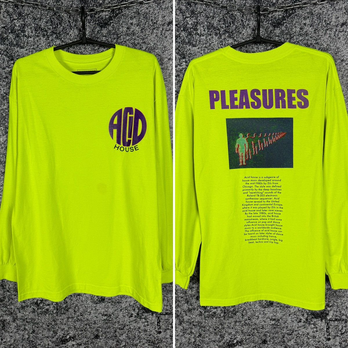 Pleasures Men’s Pleasures Light Sweatshirt ACD House Big Logo Size L Size US L / EU 52-54 / 3 - 1 Thumbnail