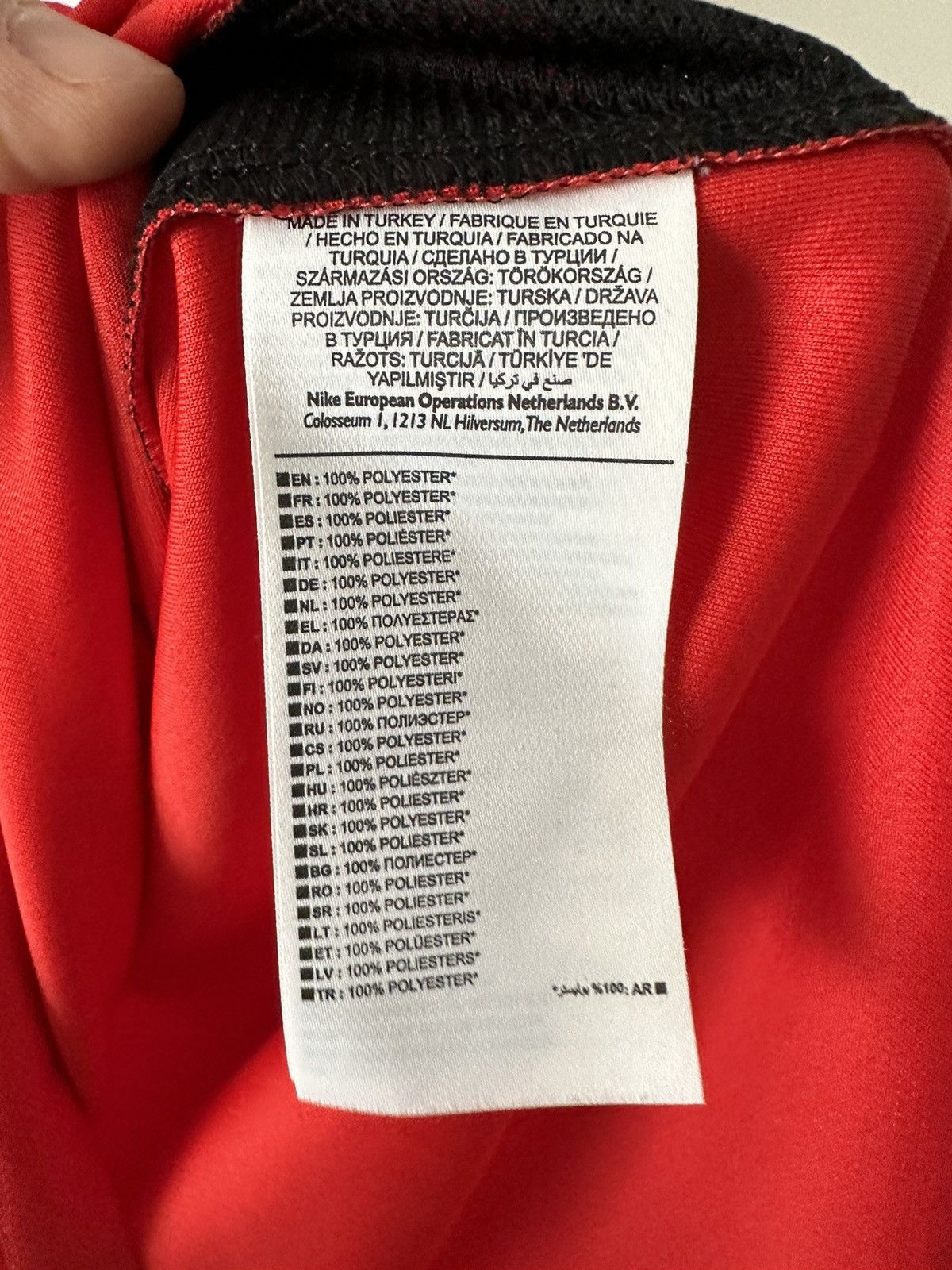 Nike 2015 Nike Galatasaray Turkey soccer football jersey shirt Size US L / EU 52-54 / 3 - 8 Thumbnail