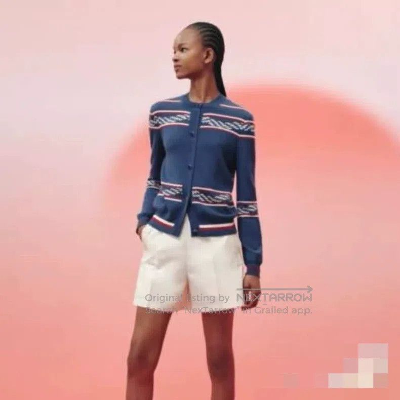 Hermes Hermes 23 Spring-Summer Knitted Cardigan - Slightly Pilled Size XS / US 0-2 / IT 36-38 - 9 Thumbnail