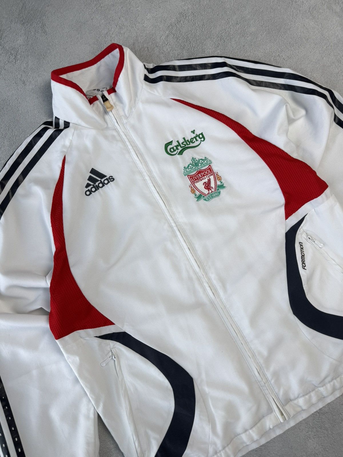 Adidas Liverpool 2006 2008 Football Soccer Track Jacket Adidas Size US XS / EU 42 / 0 - 3 Thumbnail