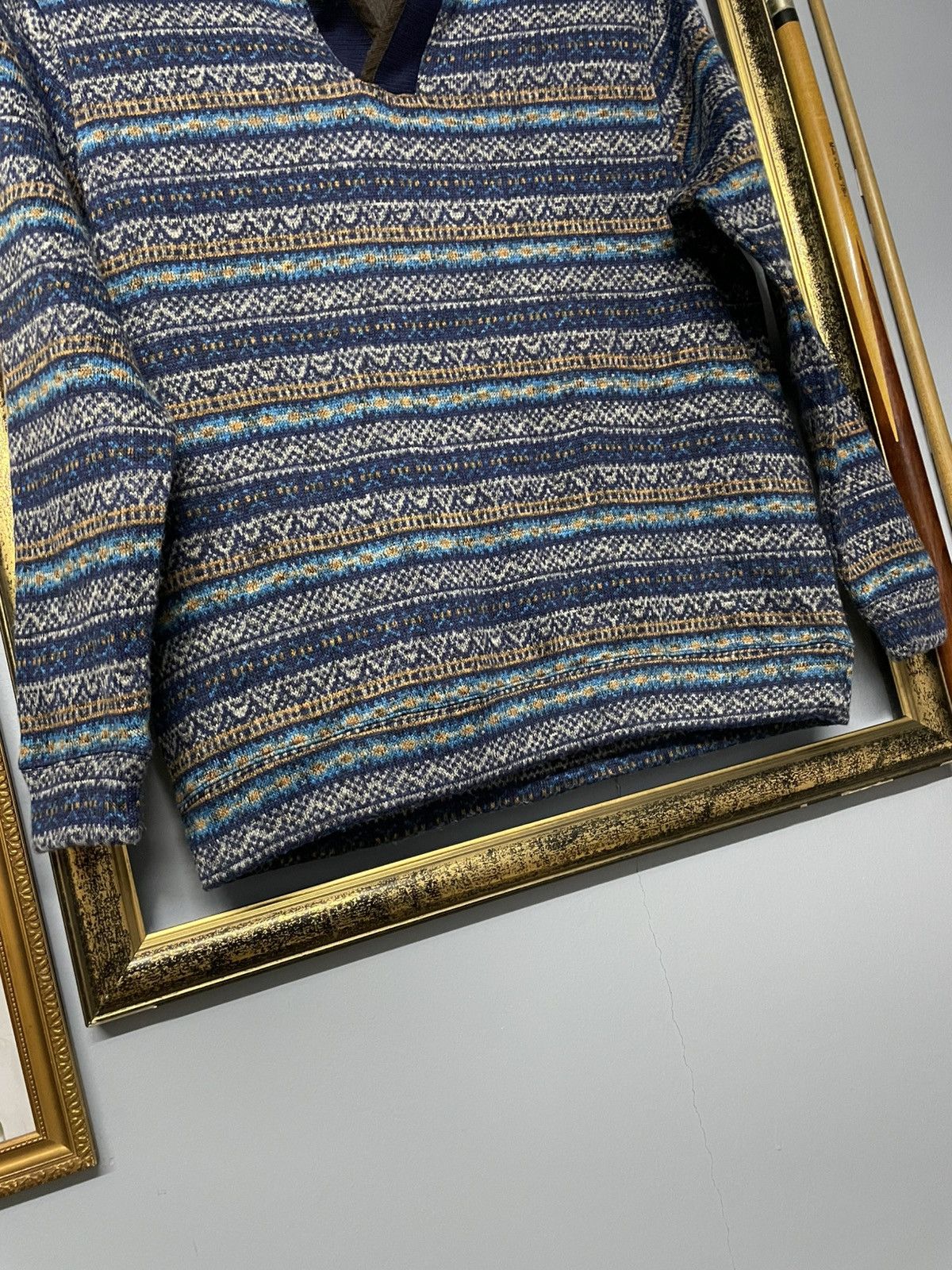 Kansai Yamamoto Vintage 90s Japan Designer Kansai Yamamoto Navajo Sweatshirt Size US M / EU 48-50 / 2 - 4 Thumbnail