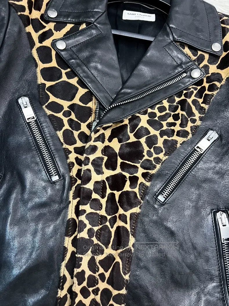 Other Saint Laurent Paris Motorcycle Leather Biker Jacket Size US S / EU 44-46 / 1 - 4 Thumbnail