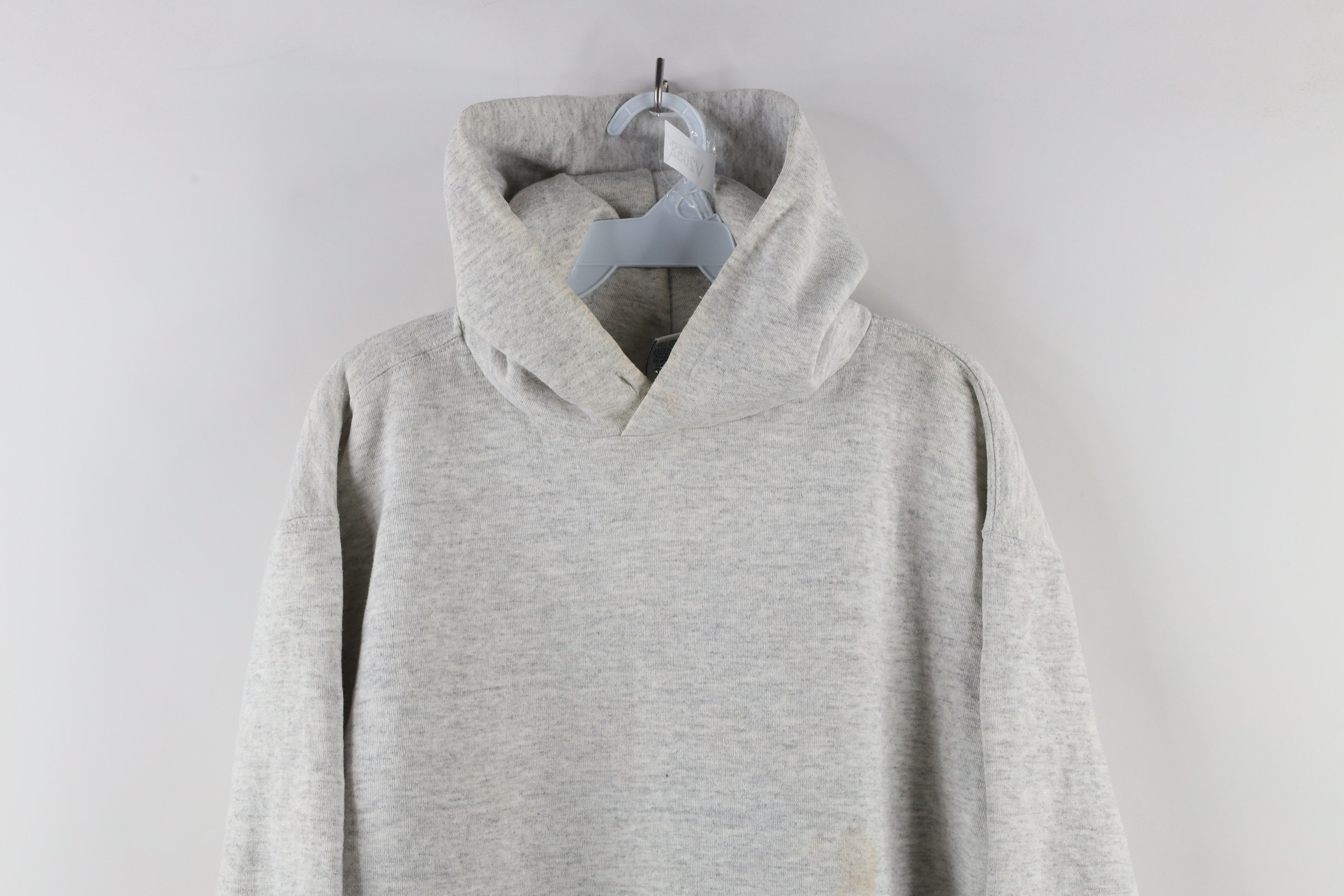 Russell Athletic × Vintage Vintage 90s Russell Athletic Blank Hoodie Sweatshirt USA Size US L / EU 52-54 / 3 - 2 Thumbnail