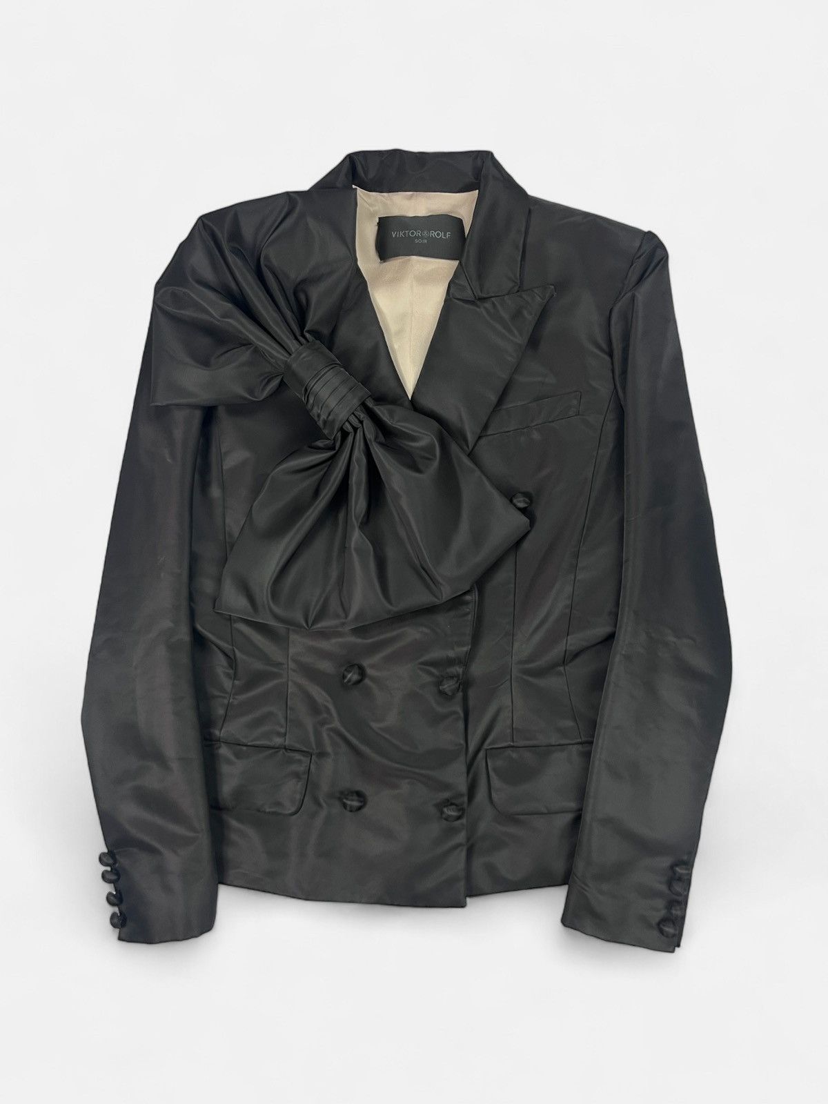 Viktor & Rolf Viktor & Rolf - Giant Bow Tie Blazer Size L / US 10 / IT 46 - 1 Thumbnail