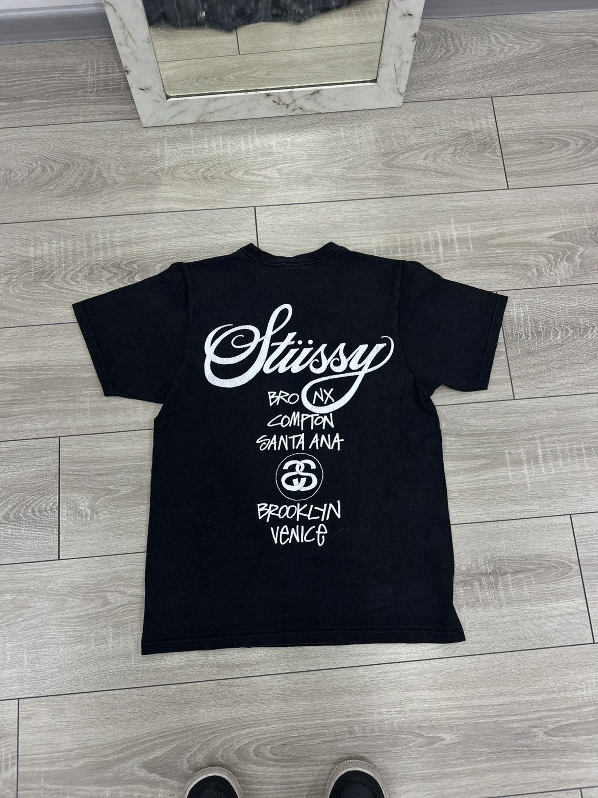 Stussy Stussy Vintage World Tour T-Shirt Tee Y2K Size US S / EU 44-46 / 1 - 8 Thumbnail
