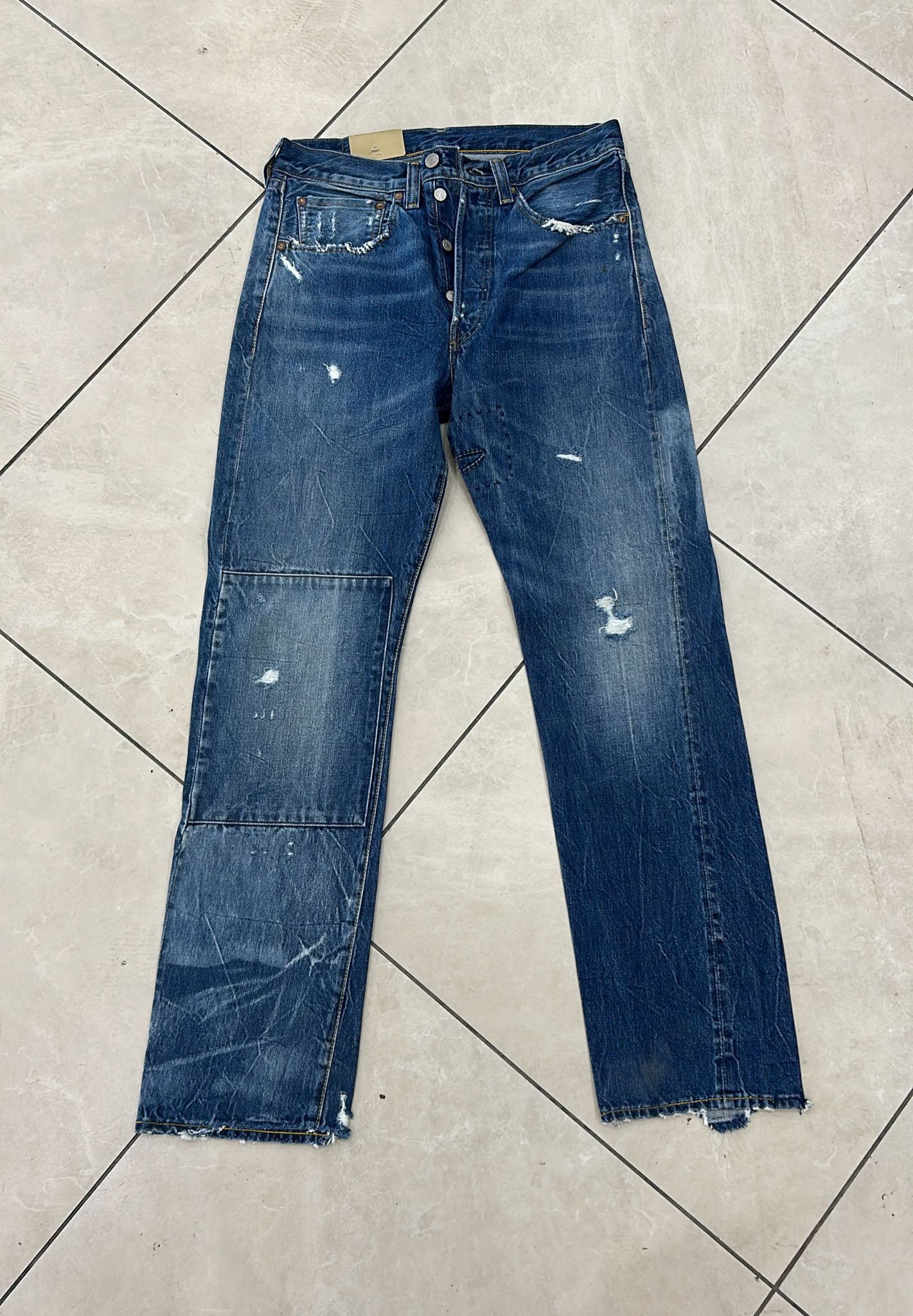 Levi's Vintage Clothing LVC Levi's Vintage Clothing 1947 501XX BigE Selvedge Jeans Size US 31 - 1 Thumbnail