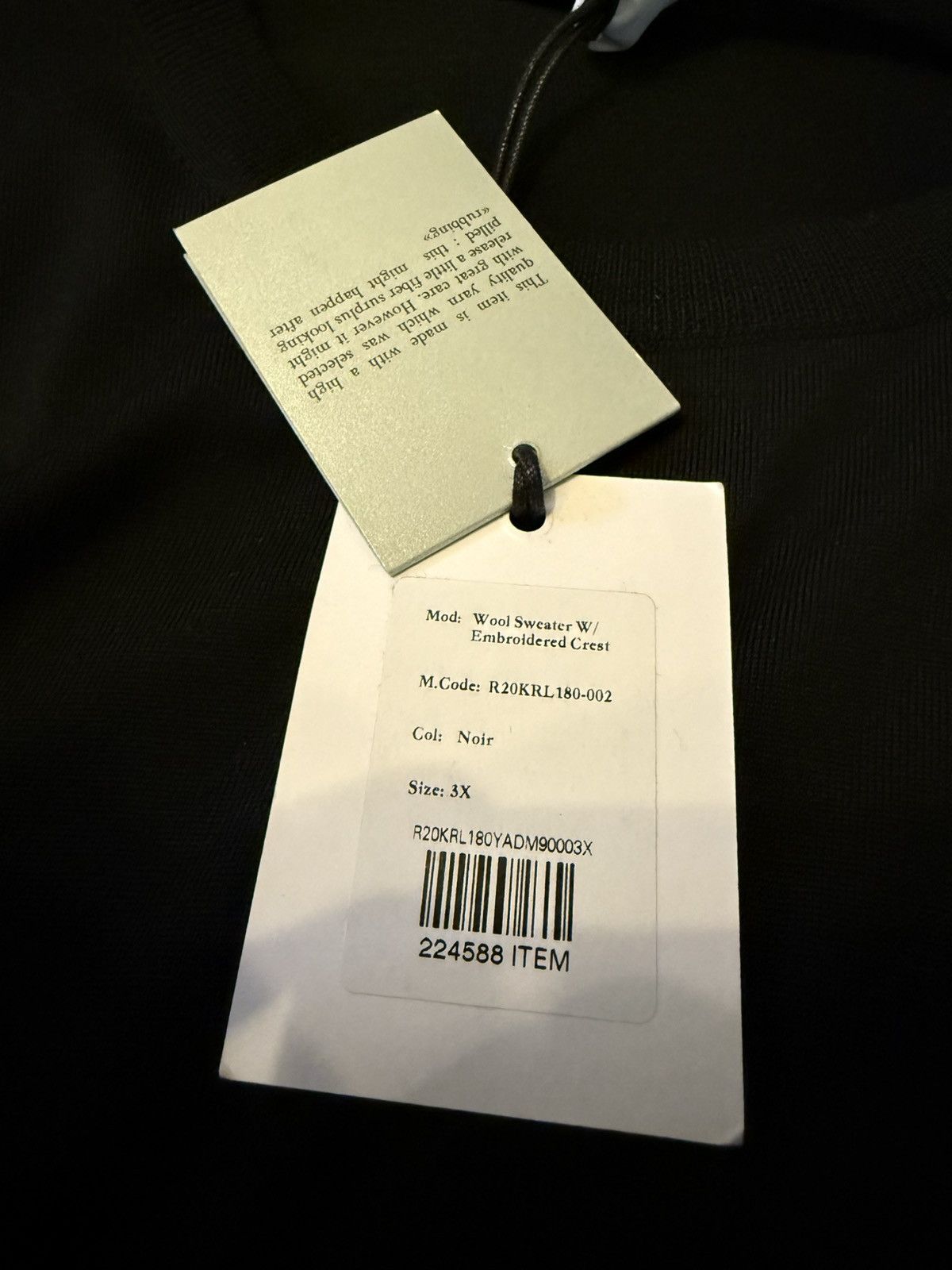 Berluti FW21 lightweight wool sweater Size US XXL / EU 58 / 5 - 3 Thumbnail